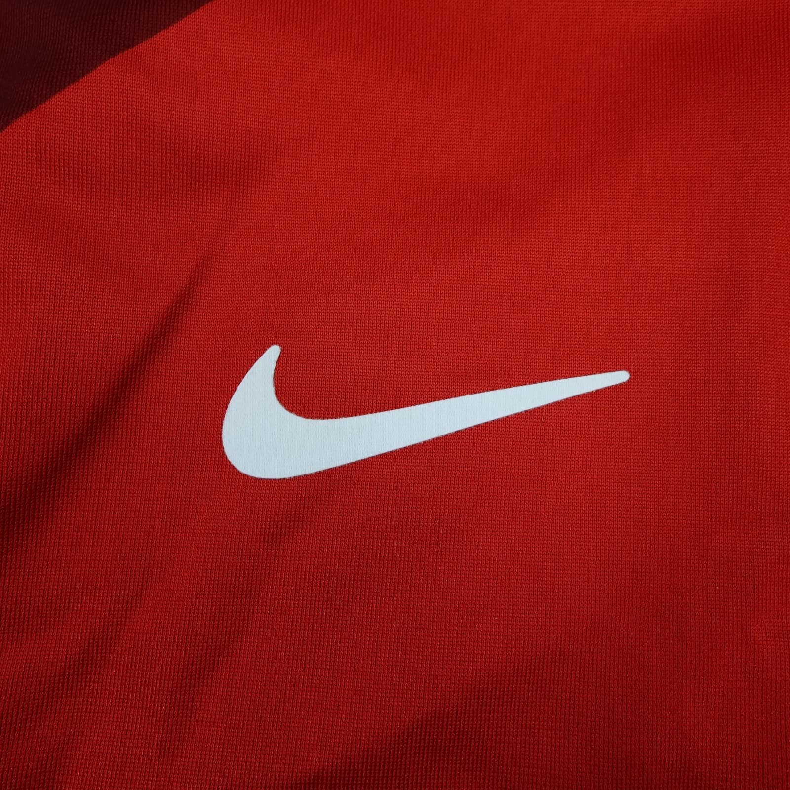 England Rugby Shirt Large Red Away Kit 2007 2008 Nike Jersey O2 photo 5
