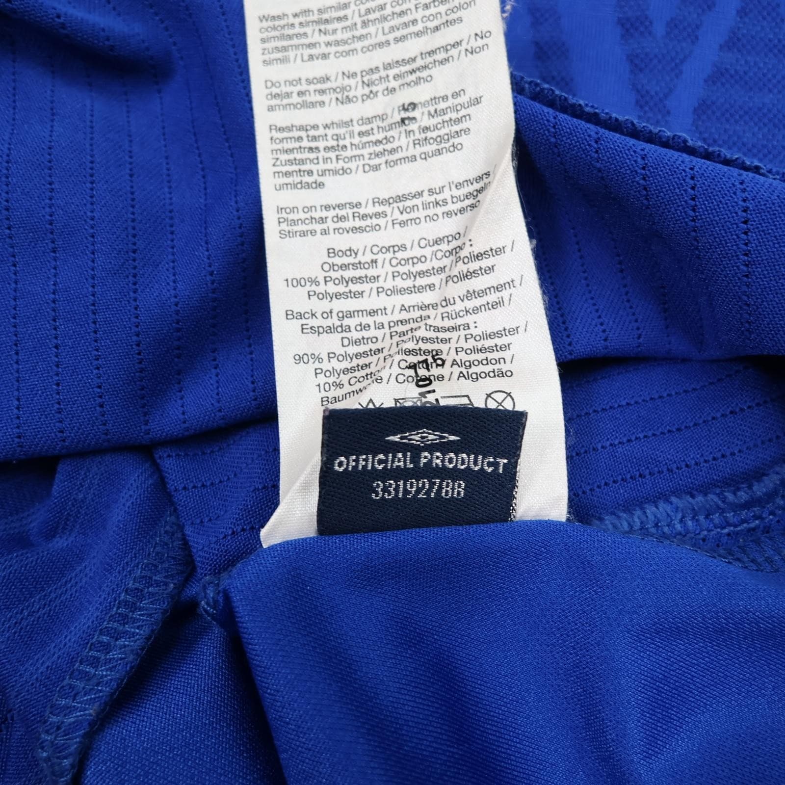 Everton Shirt Mens Large Blue Home Kit 2008 2009 Umbro Chang Soccer Jersey photo 16