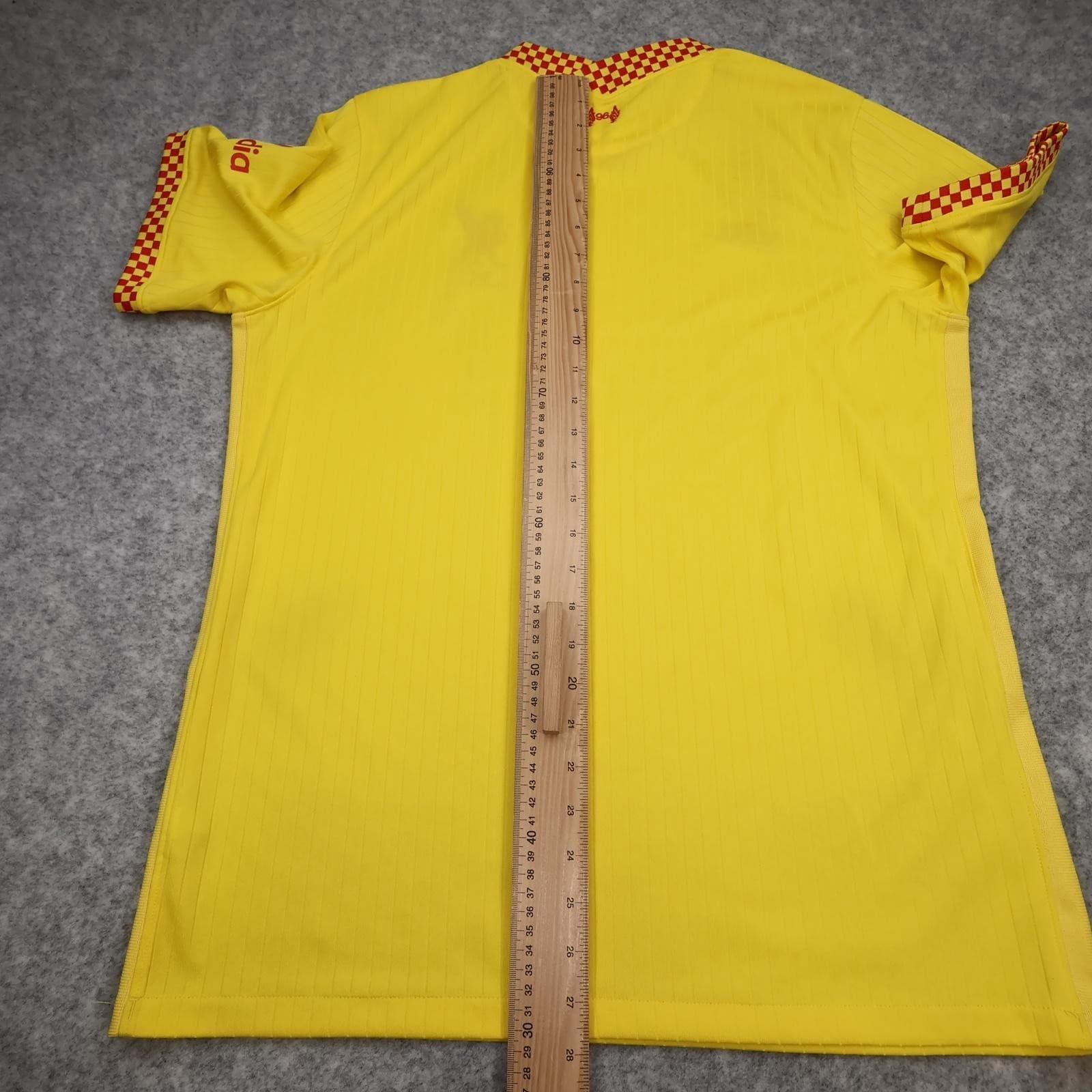 Liverpool Away Shirt Mens Large Yellow 3rd 2021 2022 Football Nike Soccer Jersey photo 12