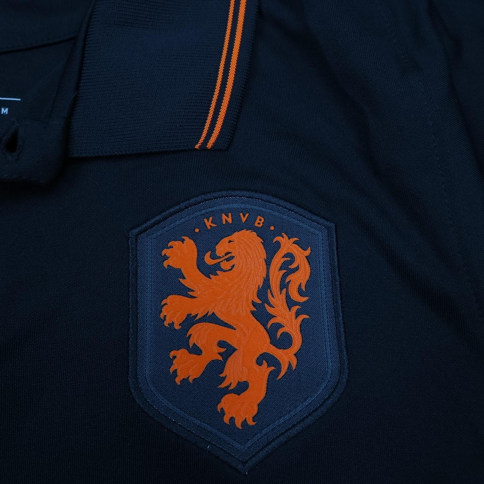 Netherlands Away Shirt Mens Medium Black 2020 2021 Football Nike Dri Fit Jersey photo 4