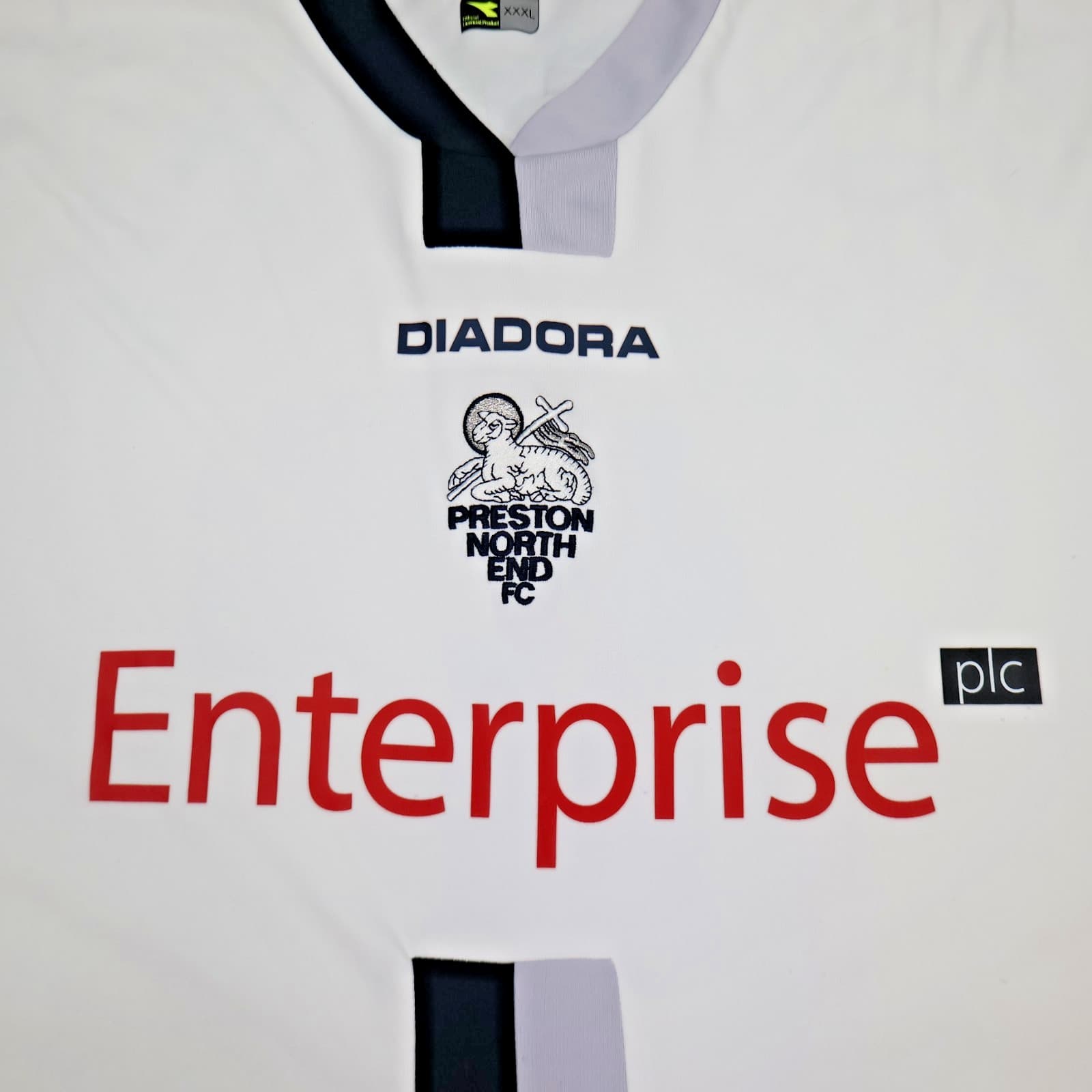 Vintage Preston North End Shirt 3XL White Home Kit 2006 2007 St. Ledger 12 photo 3