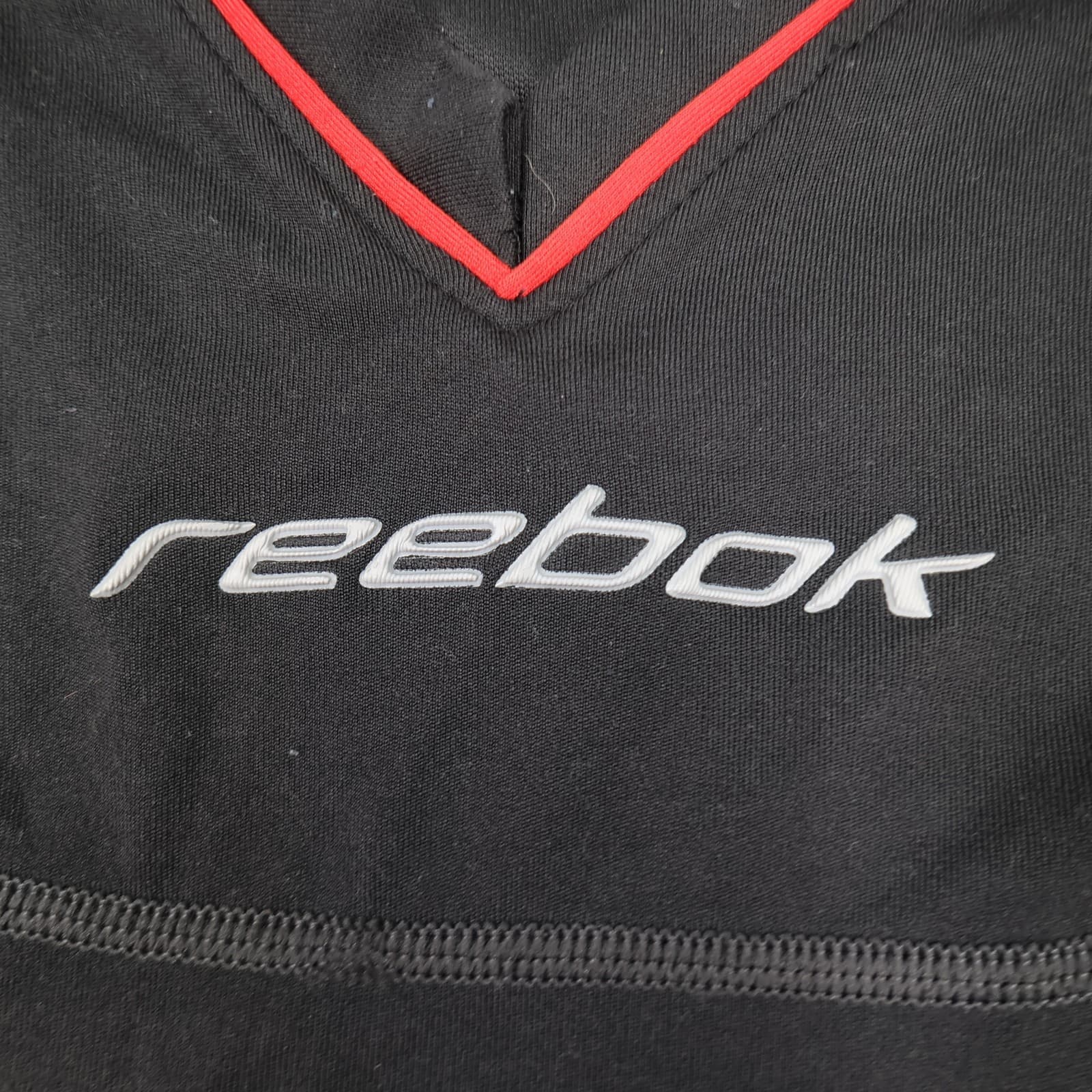 Vintage Liverpool Shirt Large Black Away Kit 2002 2004 Reebok 40 42 Jersey photo 7
