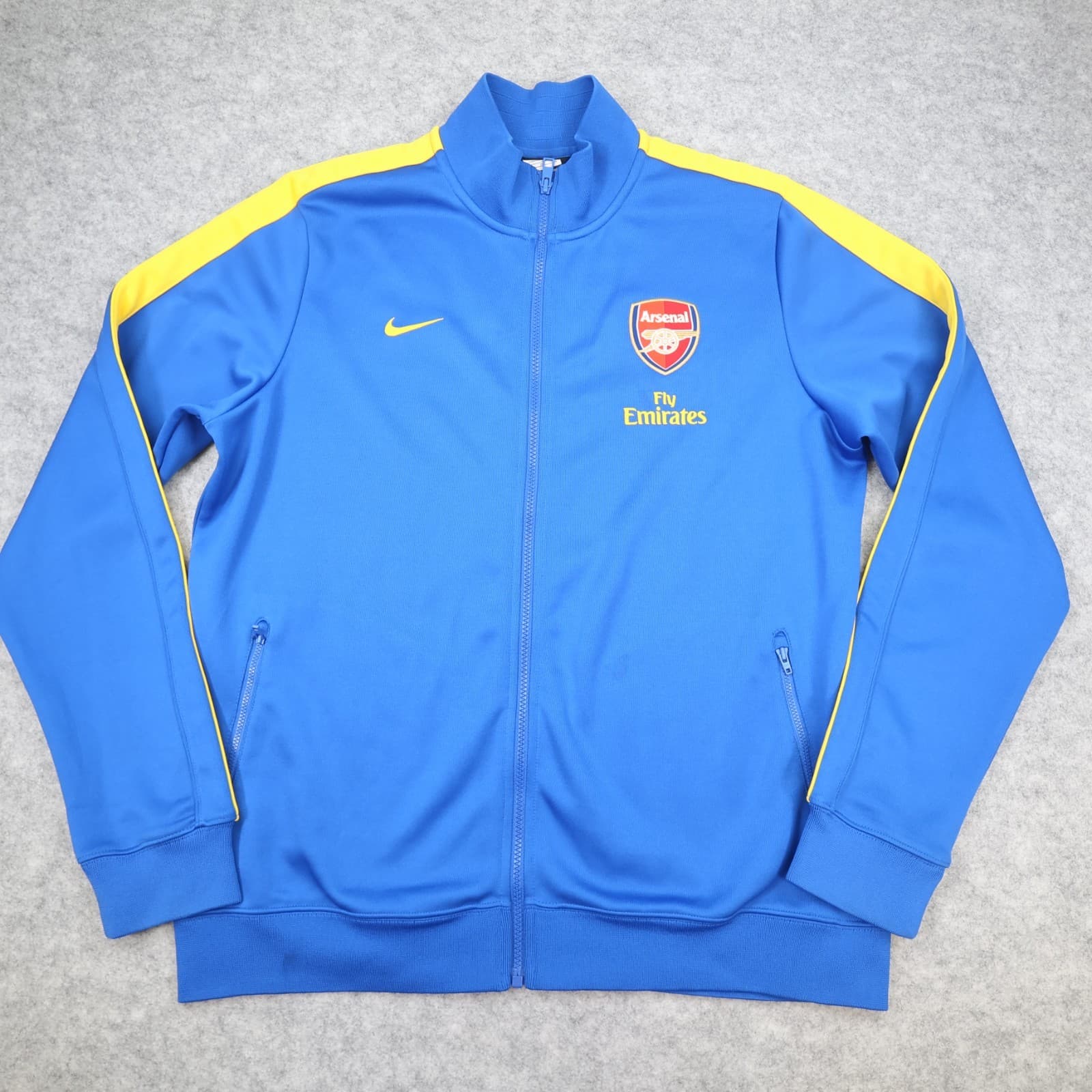 Arsenal Football Jacket Extra Large Blue Training Jacket Nike 2013 2014 n98