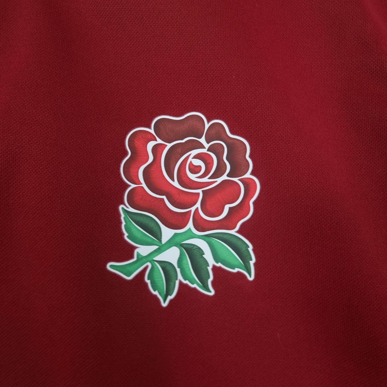 England Rugby Shirt Large Red Drill Top 2023 2024 Umbro Jersey O2 photo 3