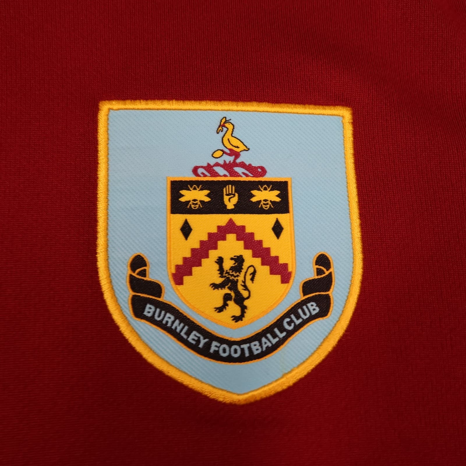 Burnley Football Home Medium Shirt Umbro Long sleeve 2020 2021 photo 4
