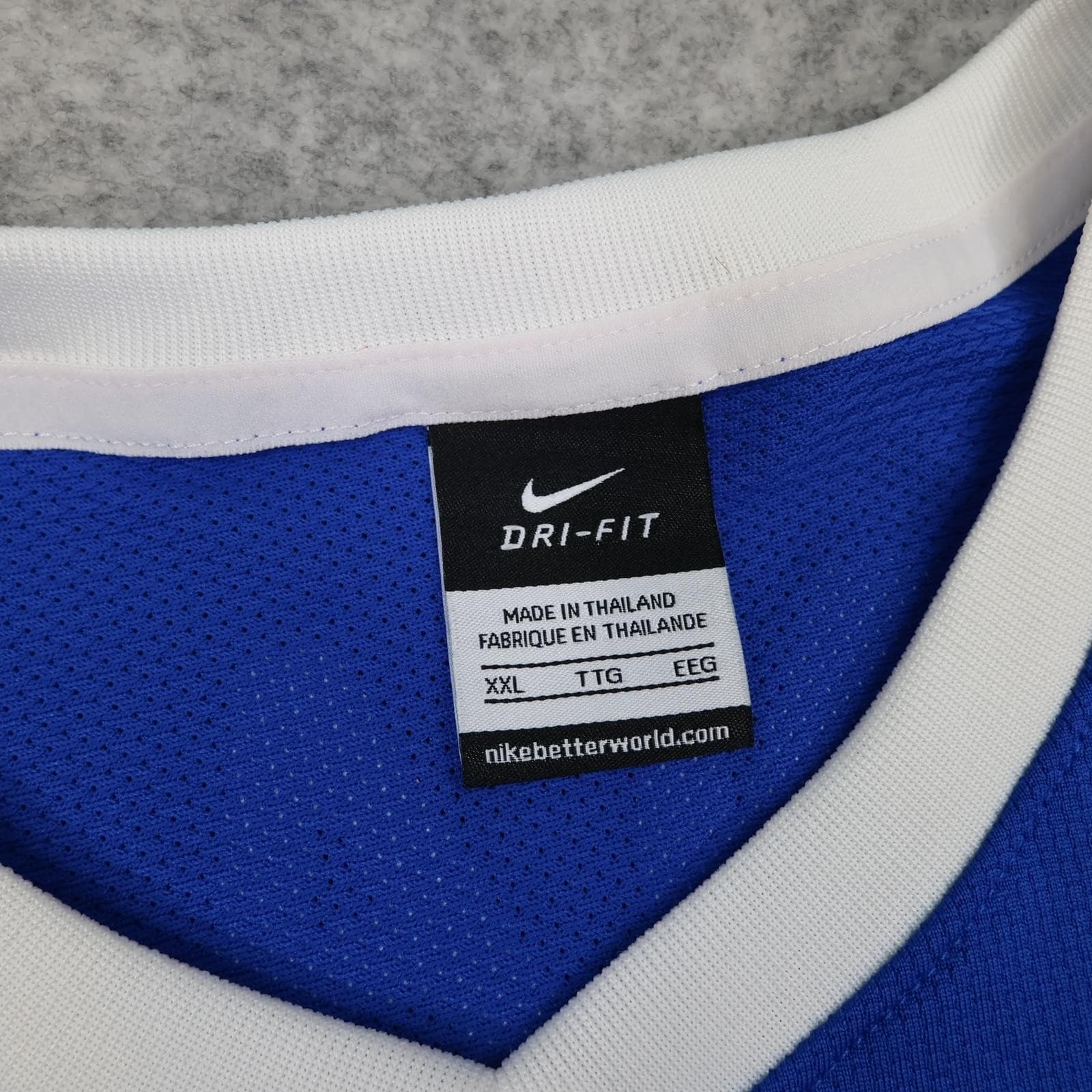 Everton Shirt Mens 2XL Blue Home 2012 2013 EPL Football Nike Chang Pienaar 22 photo 7