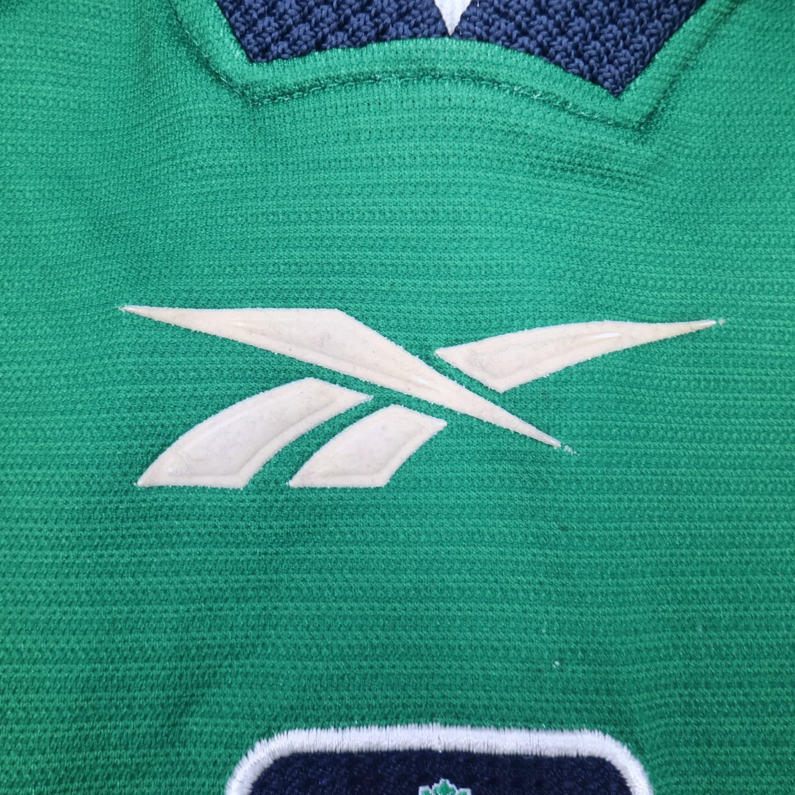 Vintage Liverpool Shirt Small Green Away Kit 1999 2000 Reebok 34/36" photo 7