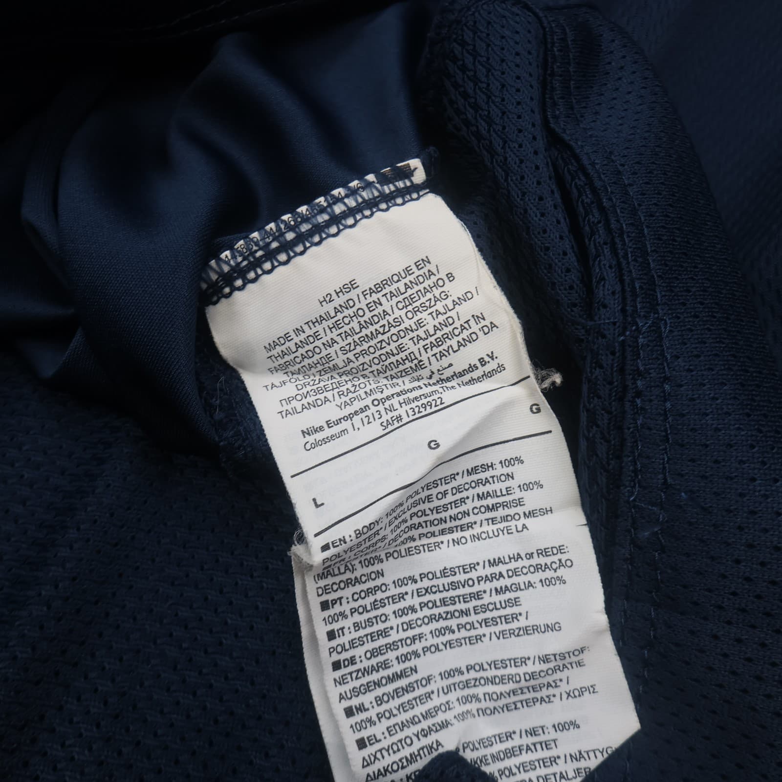 Arsenal Shirt Large Navy Training Shirt 2012 2013 Nike Soccer Jersey Football photo 9