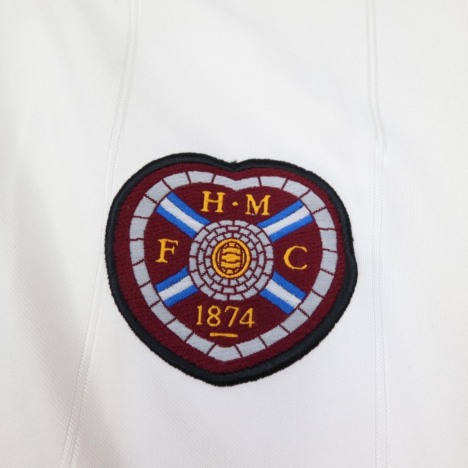 Vintage Hearts Shirt Mens Large White Away SPL Football Reebok All:sports photo 6