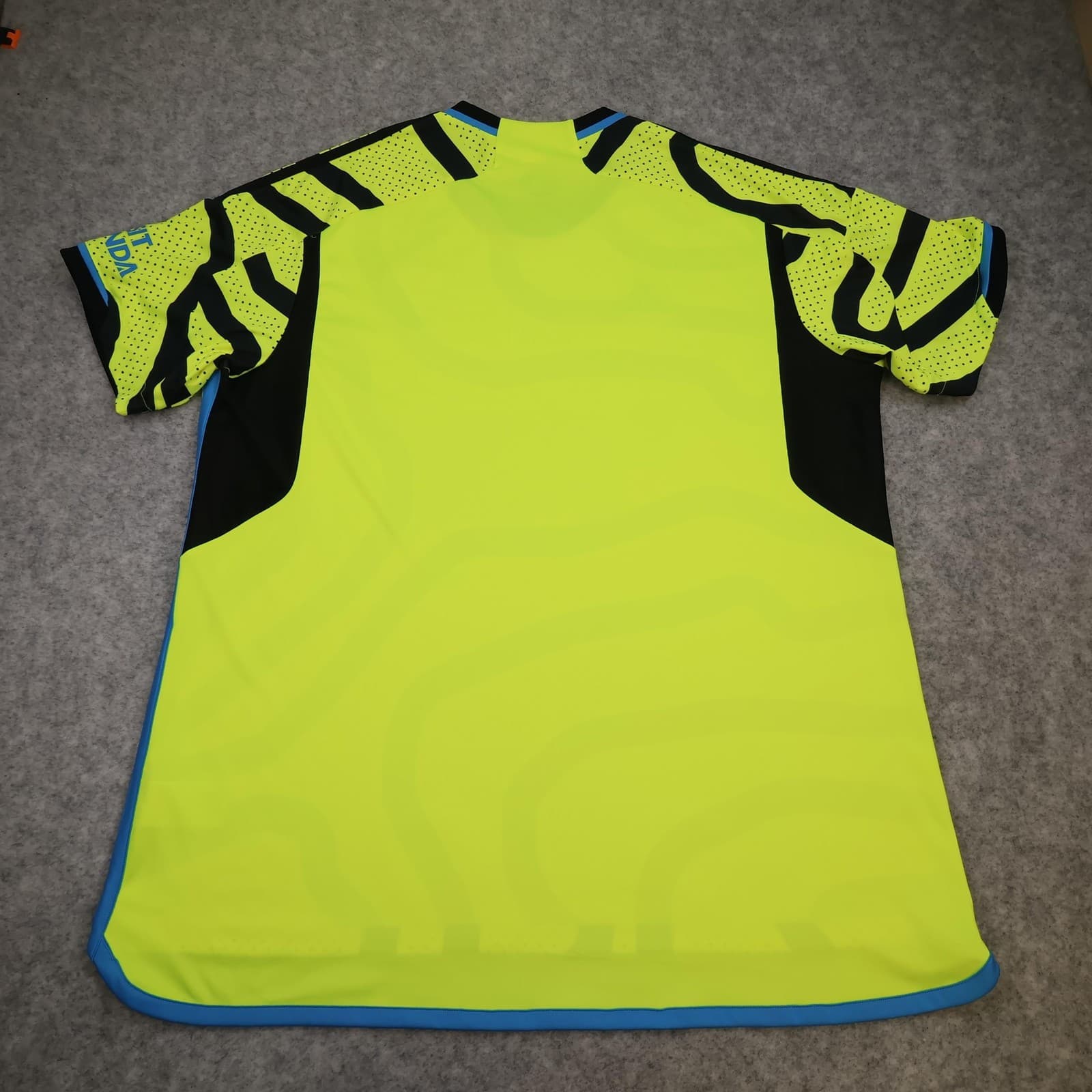Arsenal Away Shirt Mens 2XL Yellow 2023 2024 Football Adidas Soccer Jersey photo 2