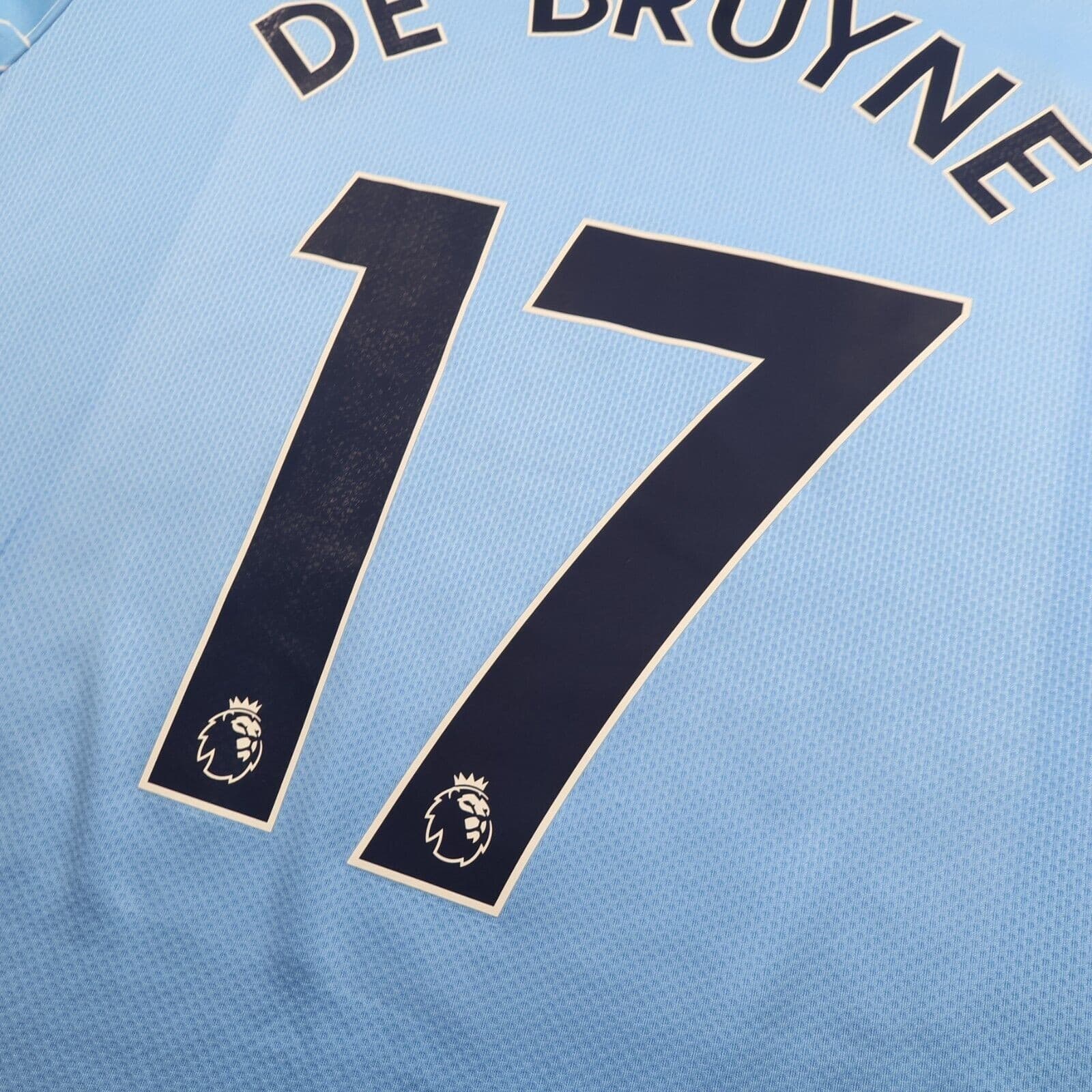 Manchester City Shirt 2XL Blue Home Kit 2020 2021 Puma Jersey Kevin De Bruyne 17 photo 7