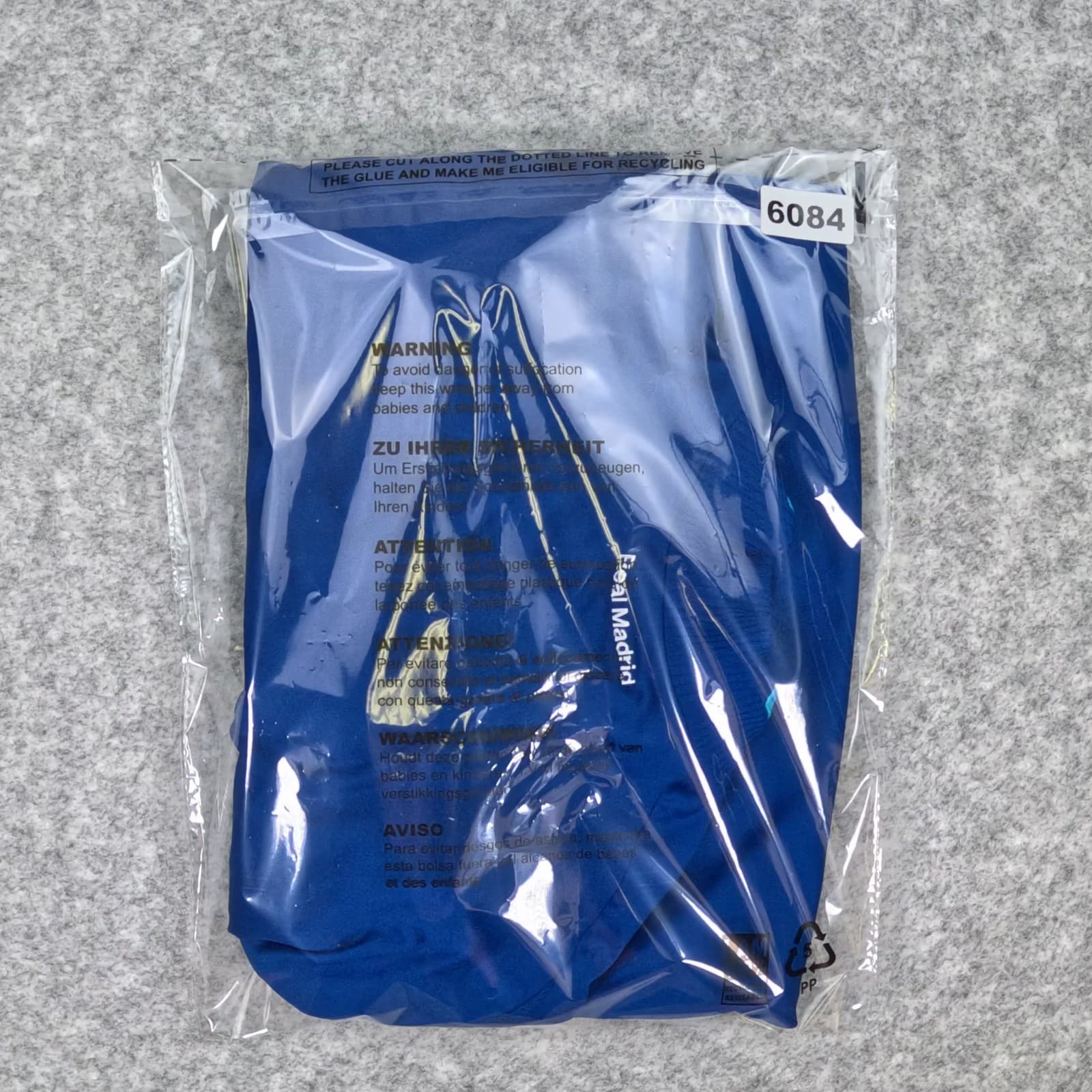 Real Madrid Football Shirt Extra Large Blue Away 2008 2009 adidas Soccer Jersey photo 6
