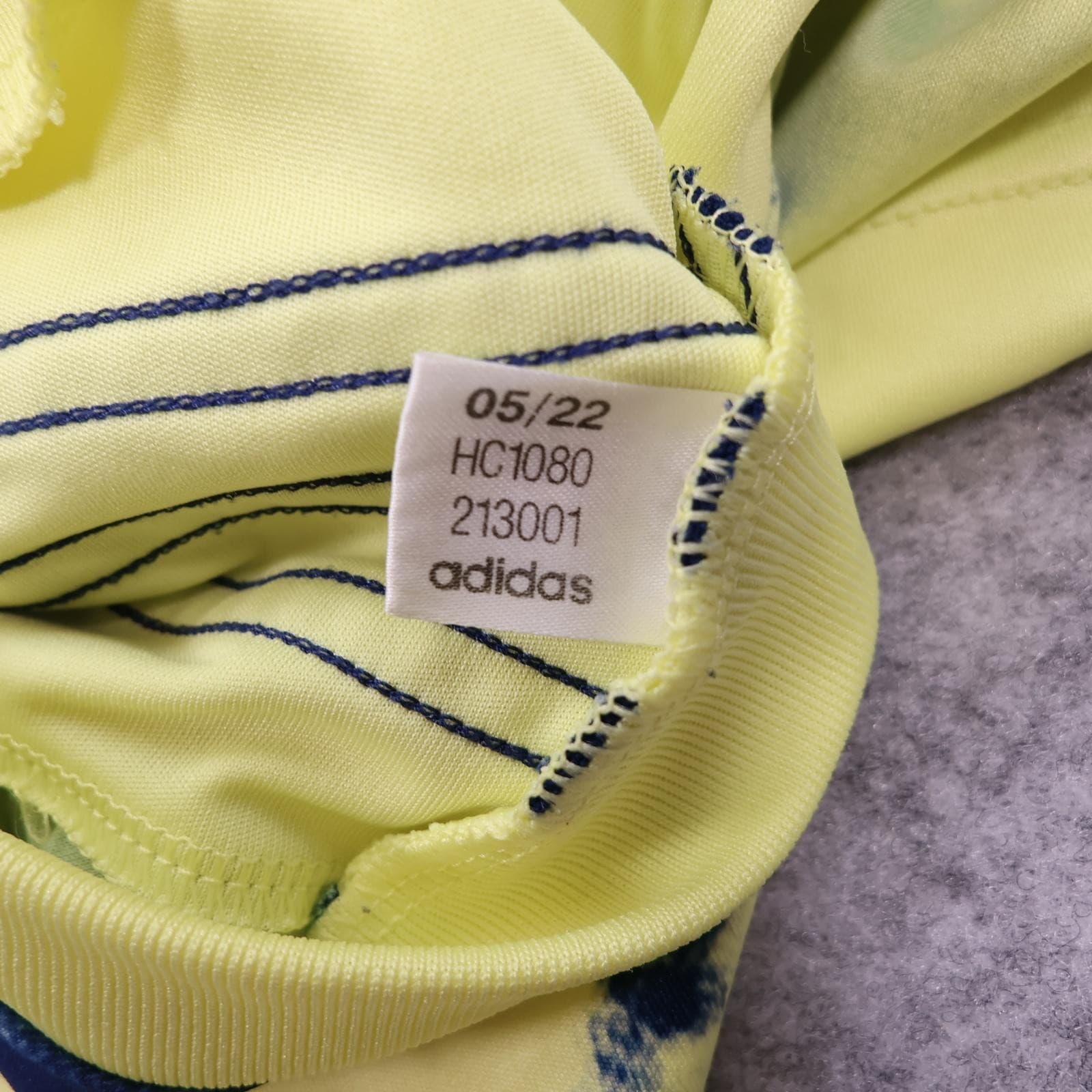Leeds United Shirt Mens Large Yellow Away Kit 2022 2023 Football Adidas SBOTOP photo 14