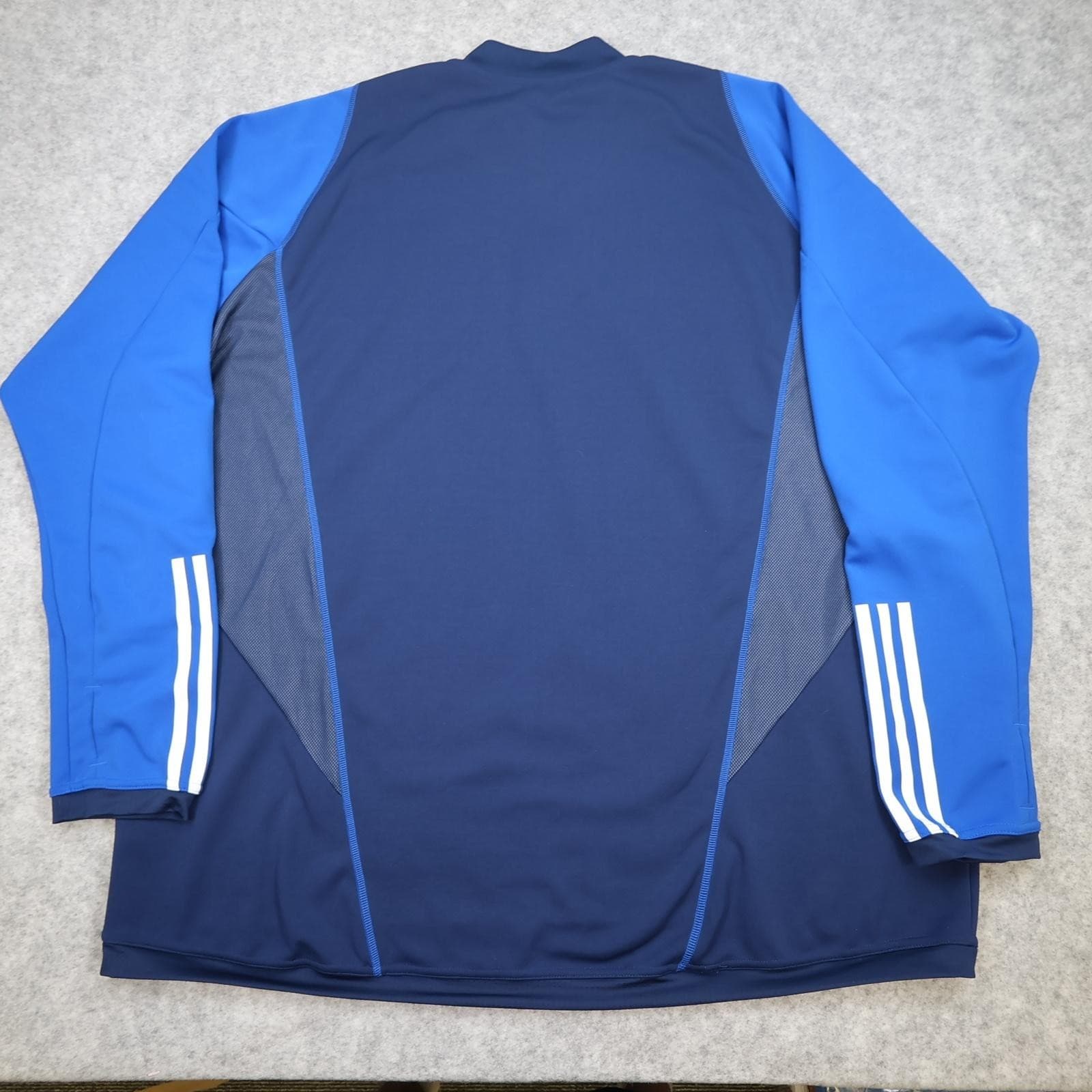 Nottingham Forest Training Top Mens 3XL Navy Football Adidas Aeroready 1/4 Zip photo 12