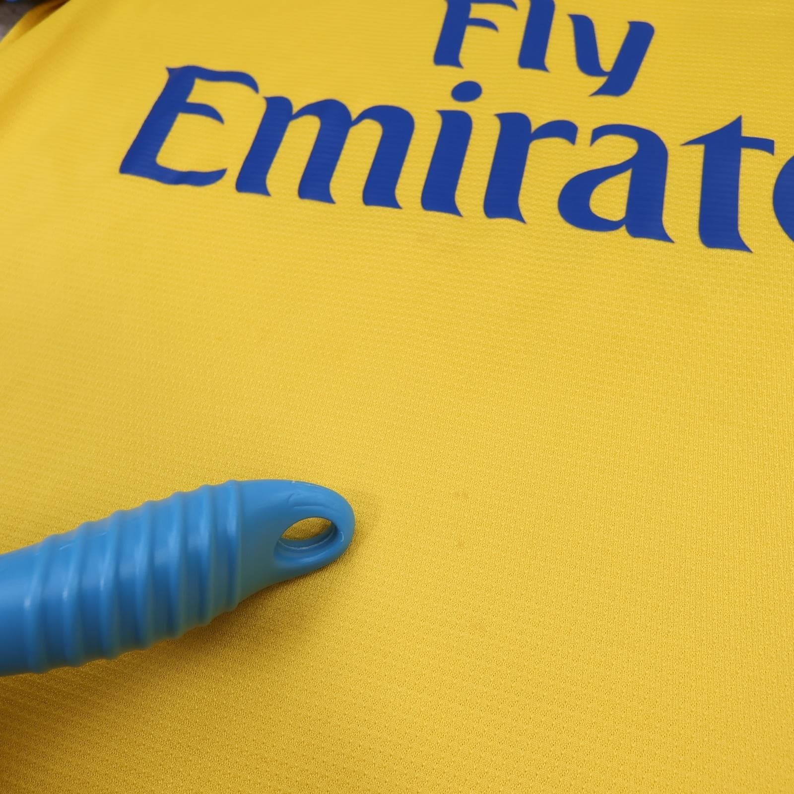 Arsenal Away Shirt Mens Small Yellow 2013 2014 EPL Nike Soccer Jersey Giroud 12 photo 9