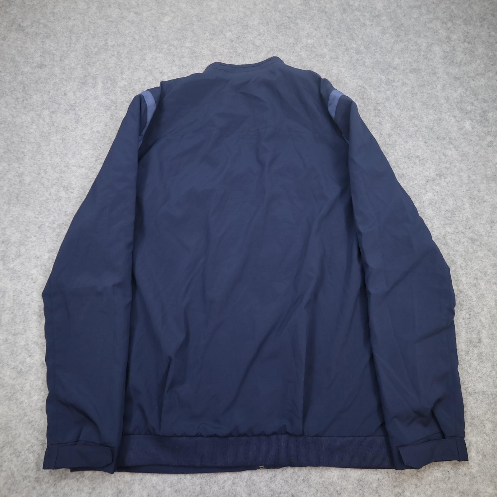 England Training Jacket Mens XL Blue 2009 2010 Umbro Tailored Full Zip Top photo 2