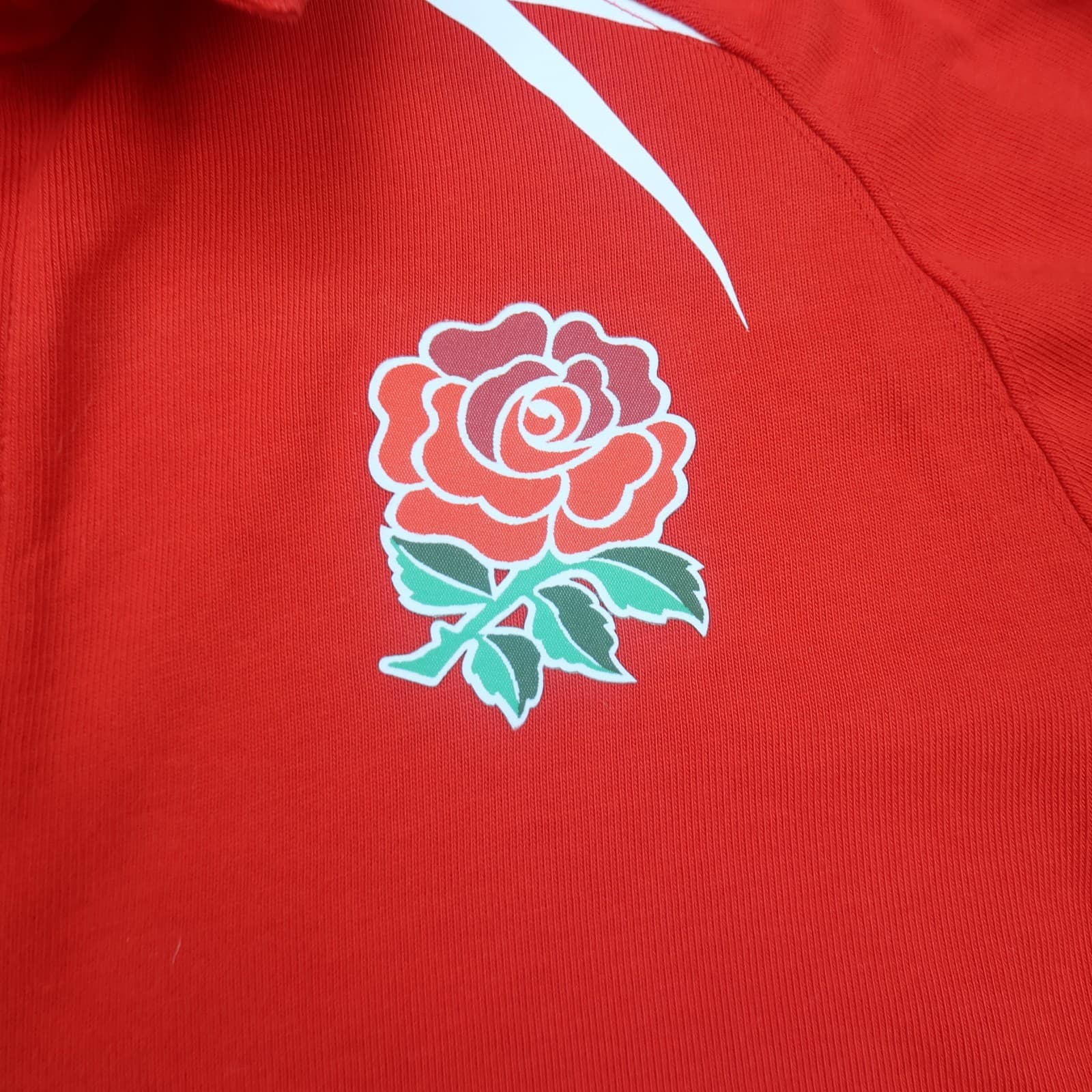 England Rugby Shirt Extra Large Red Away Kit 2007 2008 Nike Jersey O2 photo 5