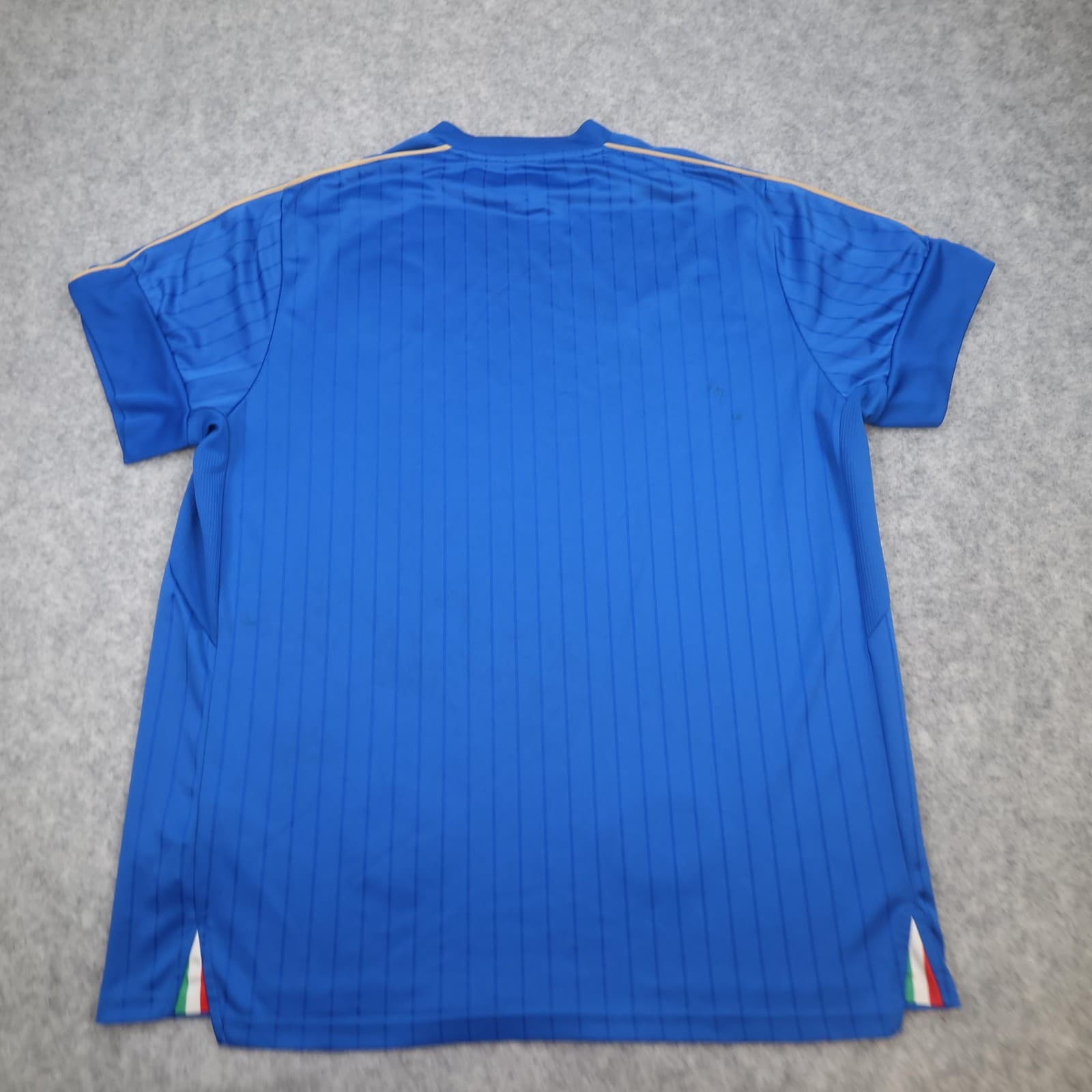 Italy Home Shirt Mens XL Blue 2016 2017 Puma Italia FIGC Badge Jersey Top photo 2