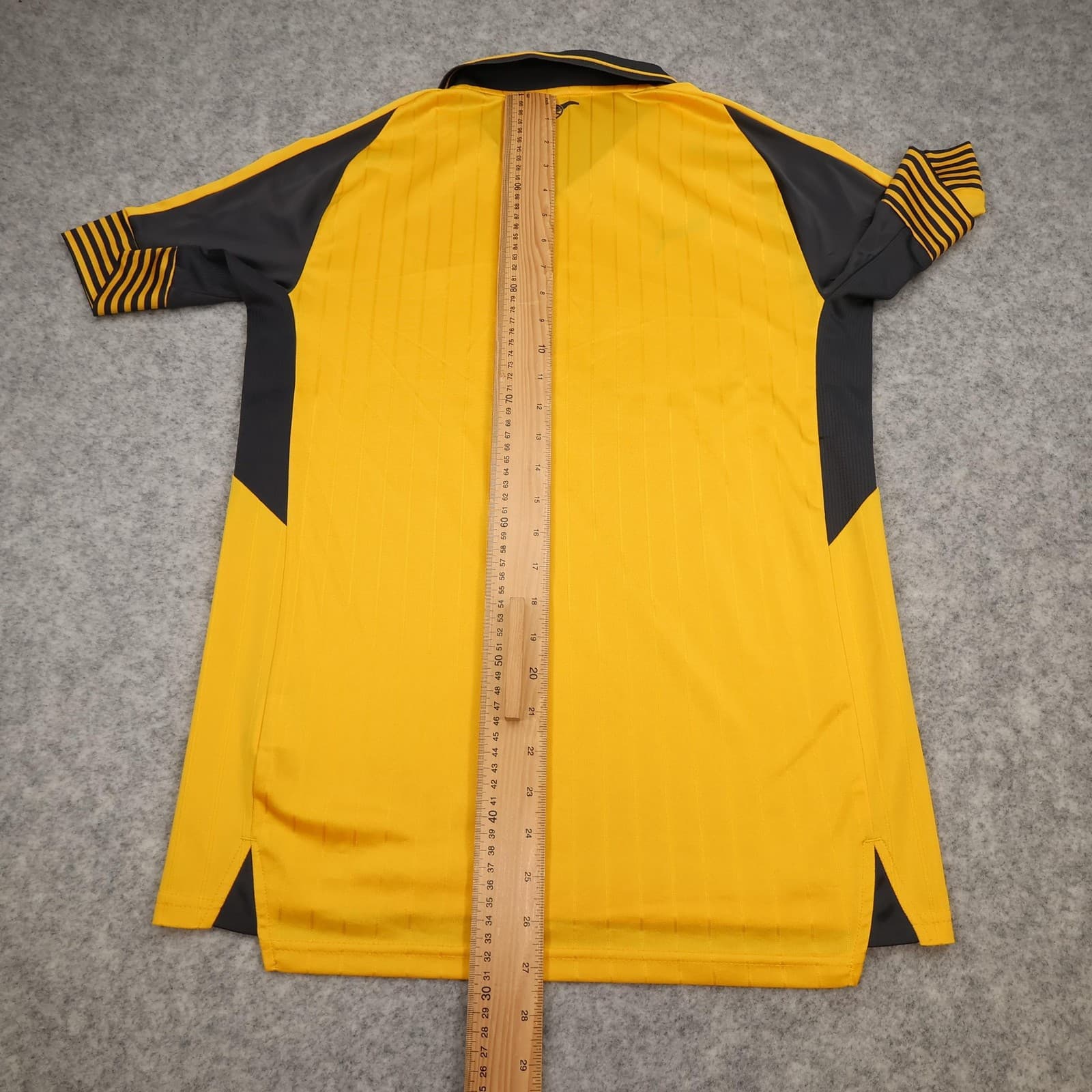 Arsenal Away Shirt Mens Small Yellow 2016 2017 Football Soccer Puma Jersey photo 11
