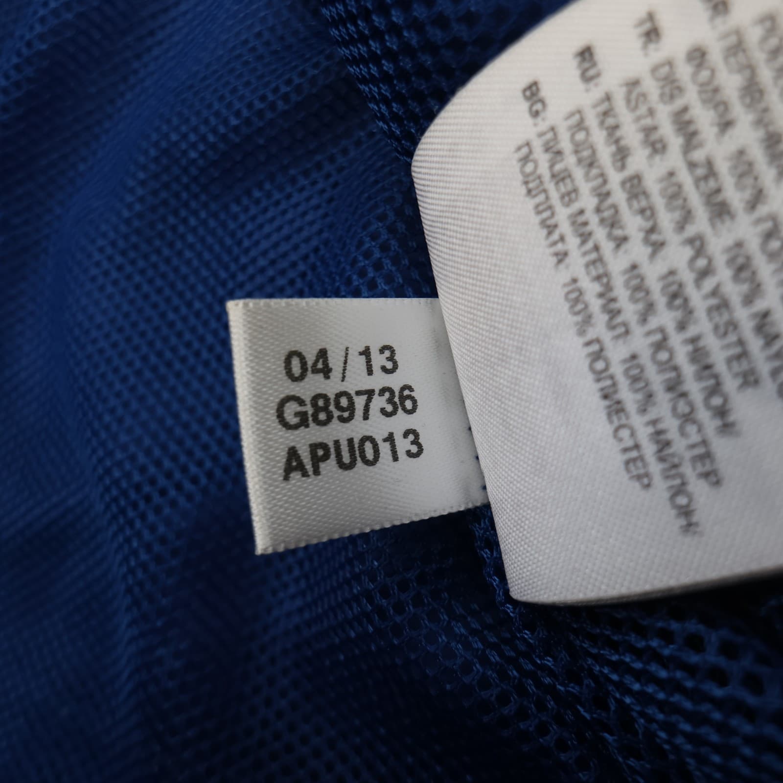 Chelsea Football Jacket Medium Blue Training Windreaker Adidas 2012 13 Full Zip photo 7