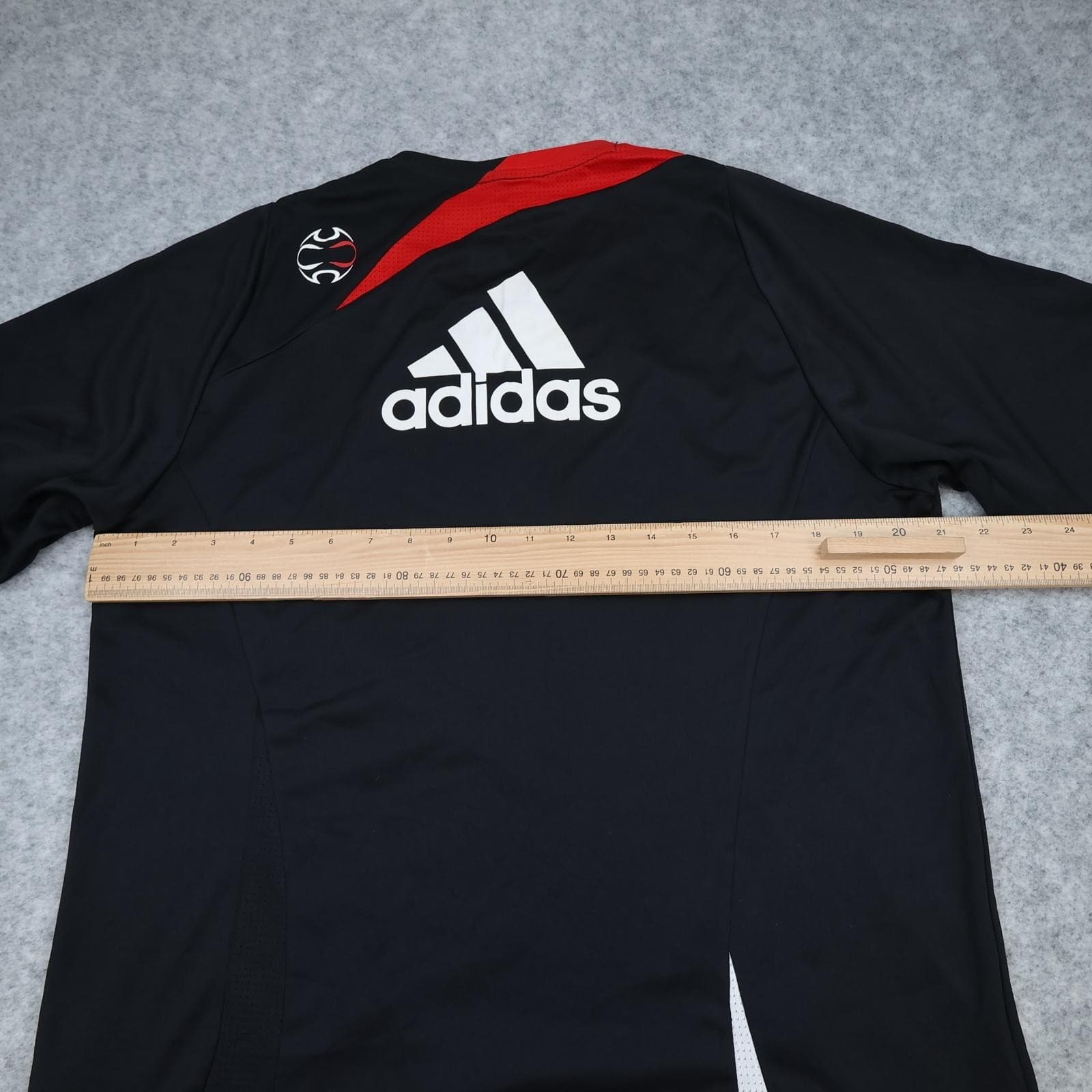 Liverpool Training Shirt Mens Large Black Football Adidas Carlsberg 2007 2008 photo 8