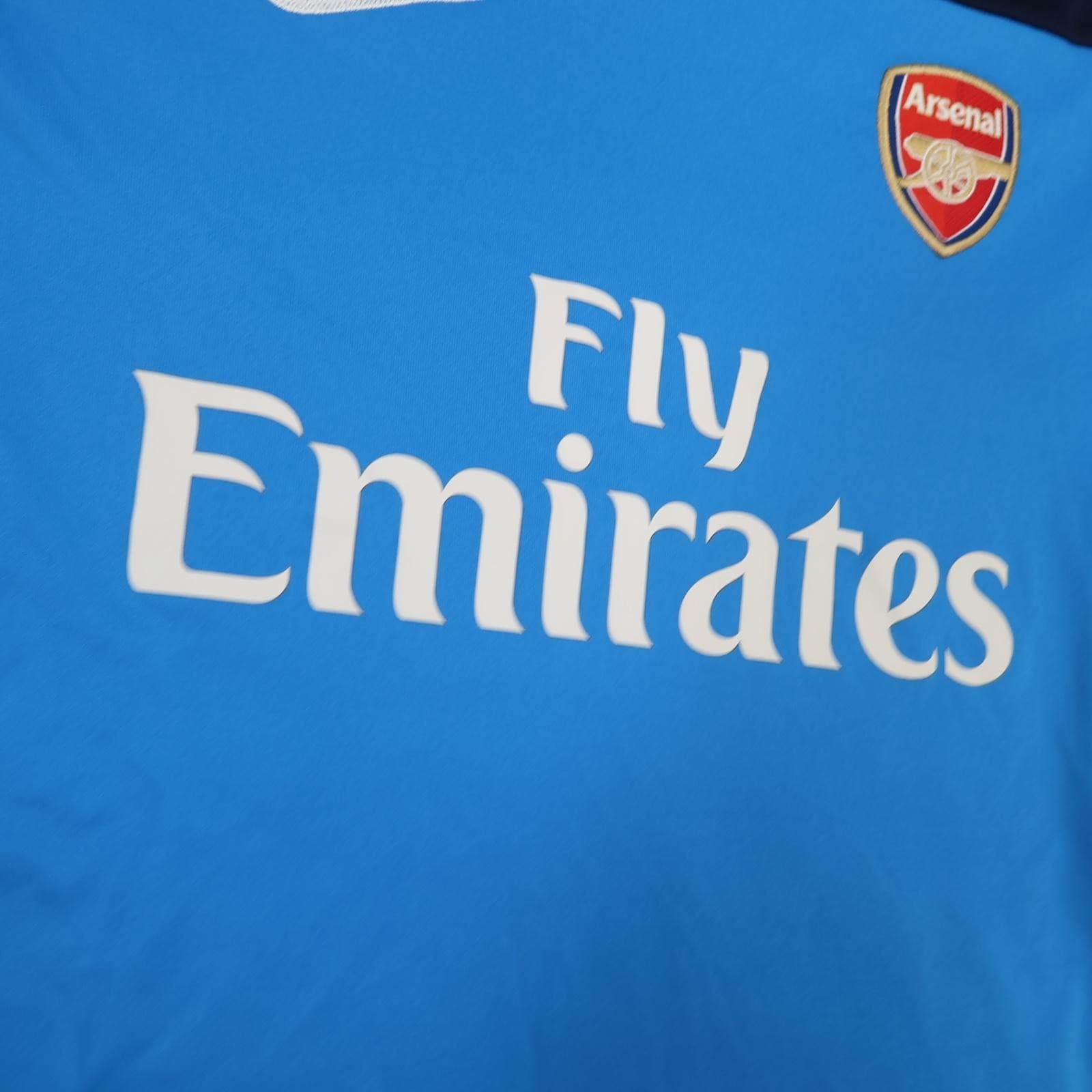 Arsenal Training Shirt Youth 12-13 Years Blue Football Nike Fly Emirates Jersey photo 5