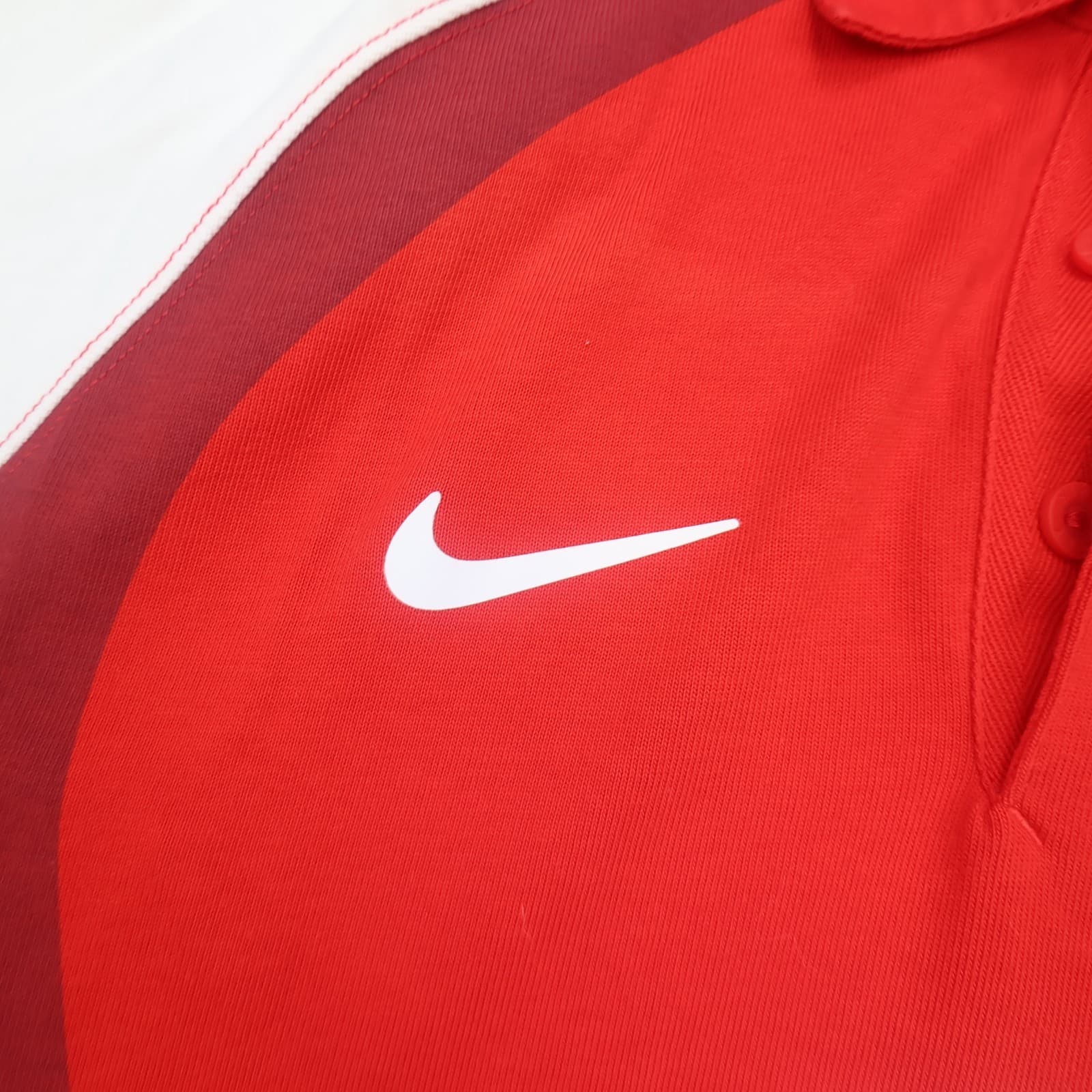 England Rugby Shirt Extra Large Red Away Kit 2007 2008 Nike Jersey O2 photo 4