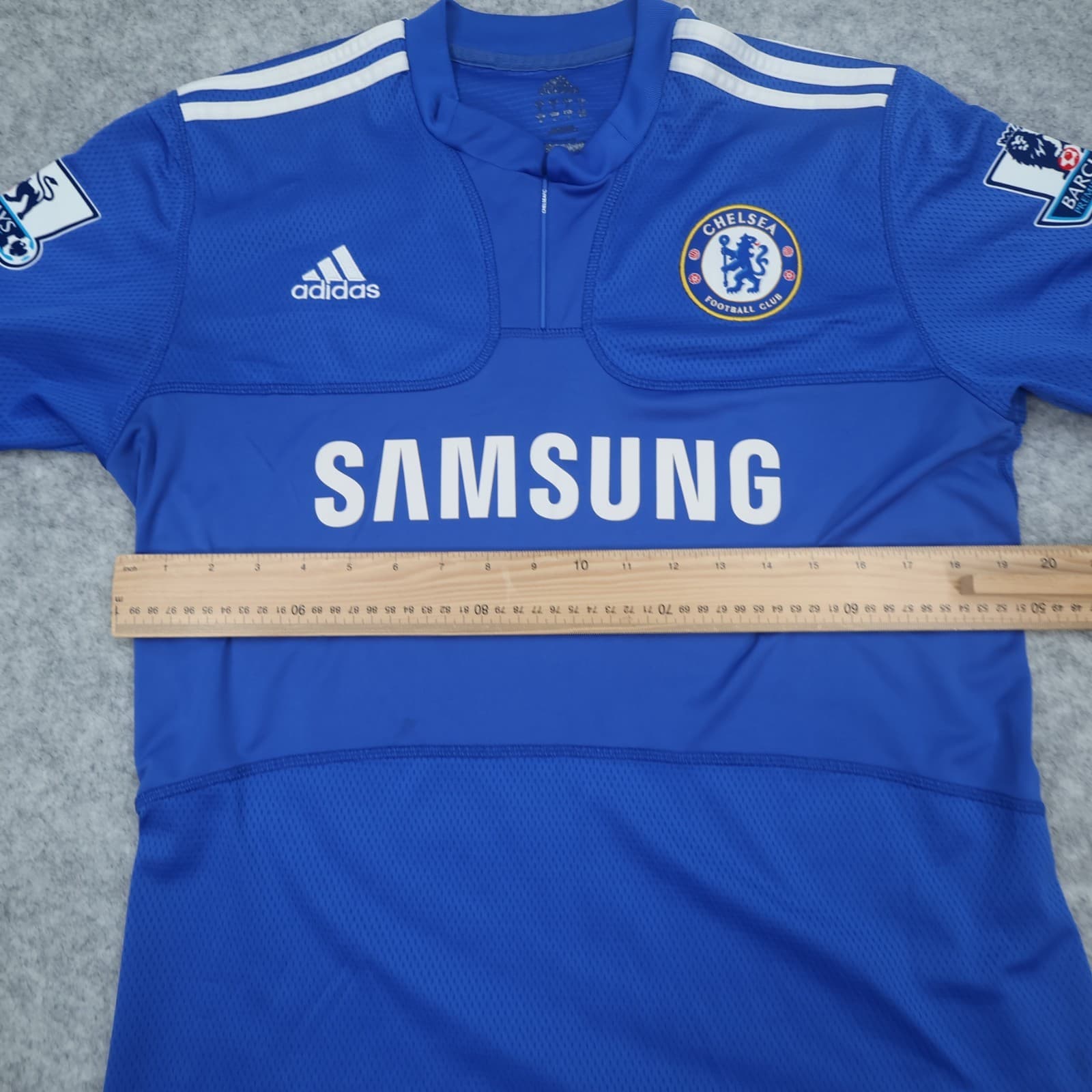 Chelsea Shirt Medium Blue Home Kit 2009 2010 Adidas Soccer Jersey John Terry 26 photo 13