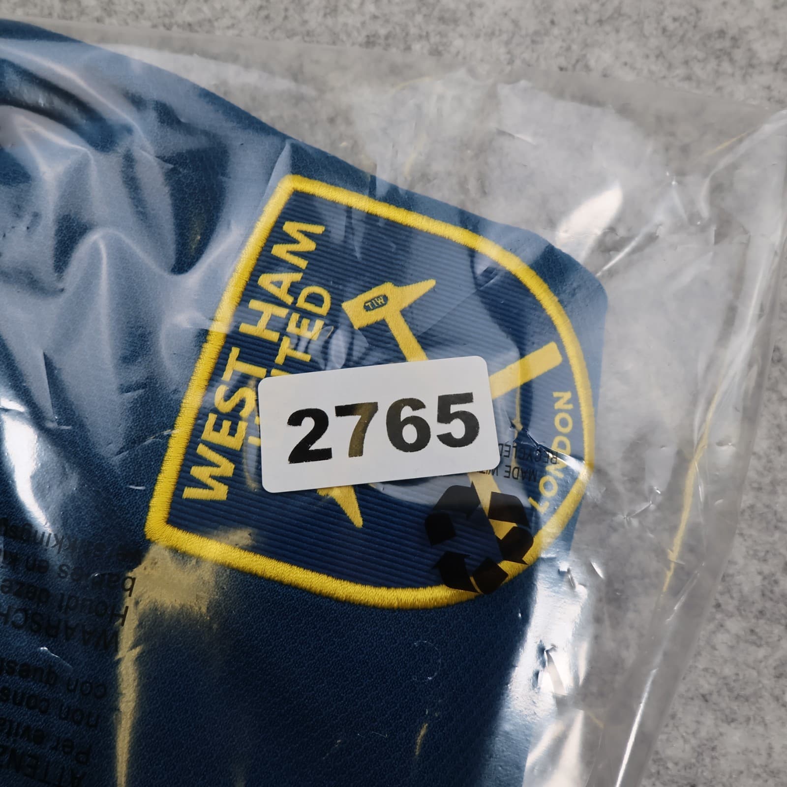 West Ham Shirt Extra Large Blue 2018 2019 Umbro Away Shirt Soccer Jersey photo 13