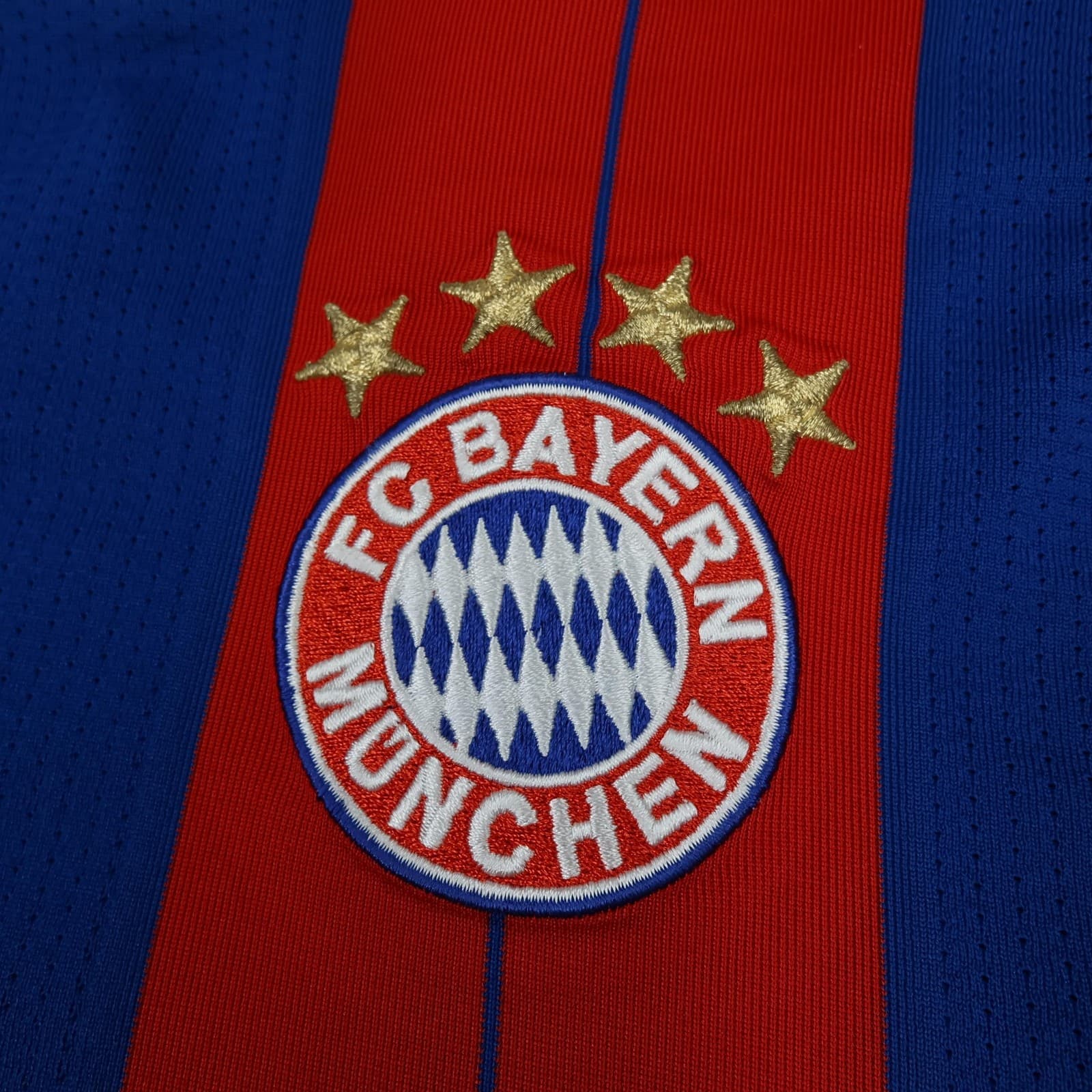 Bayern Munich Shirt Kids 13-14 Years Red Home Kit 2014 2015 Adidas Soccer Jersey photo 6