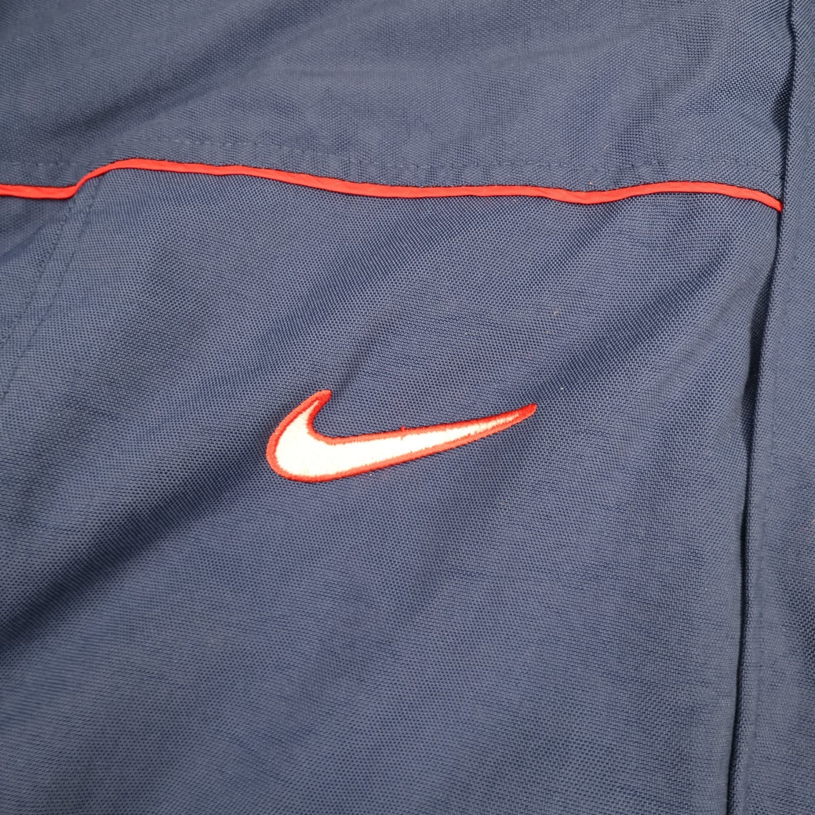 Vintage England Rugby Jacket Extra Large Navy Rain Coat Padded Nike 1998 photo 5