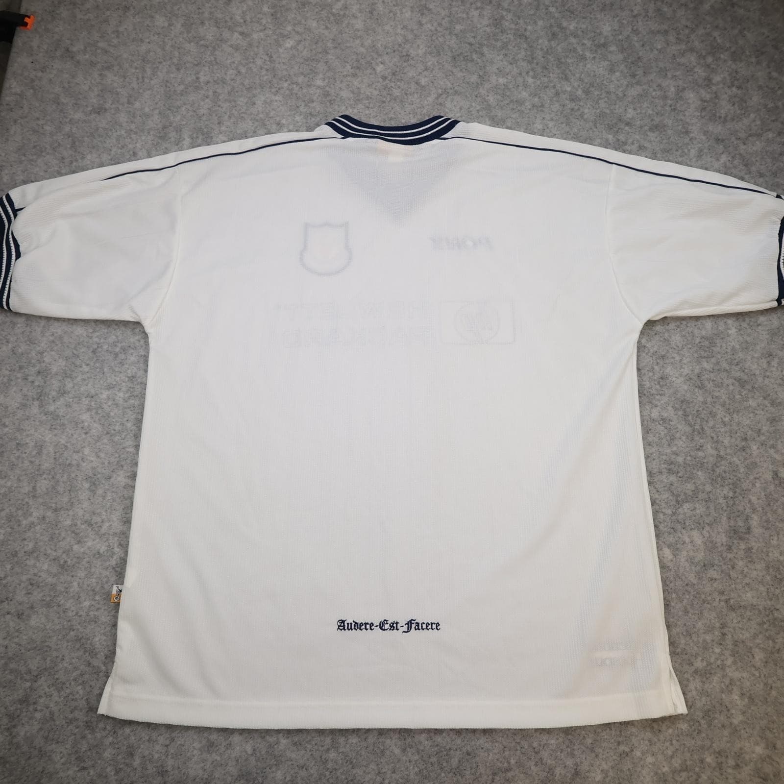 Vintage Tottenham Hotspur Shirt Mens XL White Home 1997 1999 Pony HP Jersey photo 2