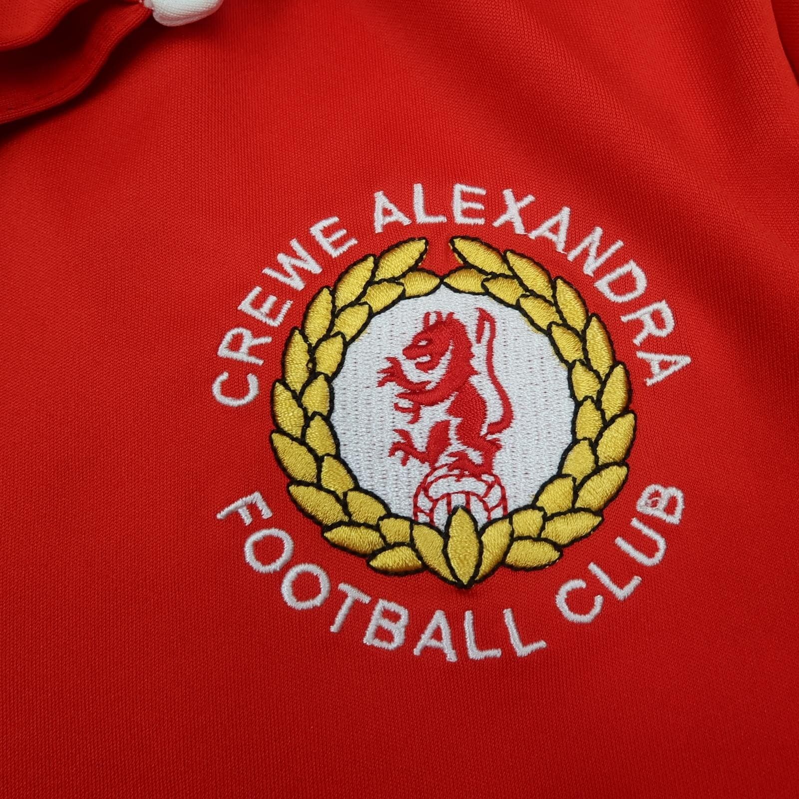 Crewe Alexandra Shirt Mens Small Red Home 2012 2013 Carbrini Mornflake Jersey photo 3