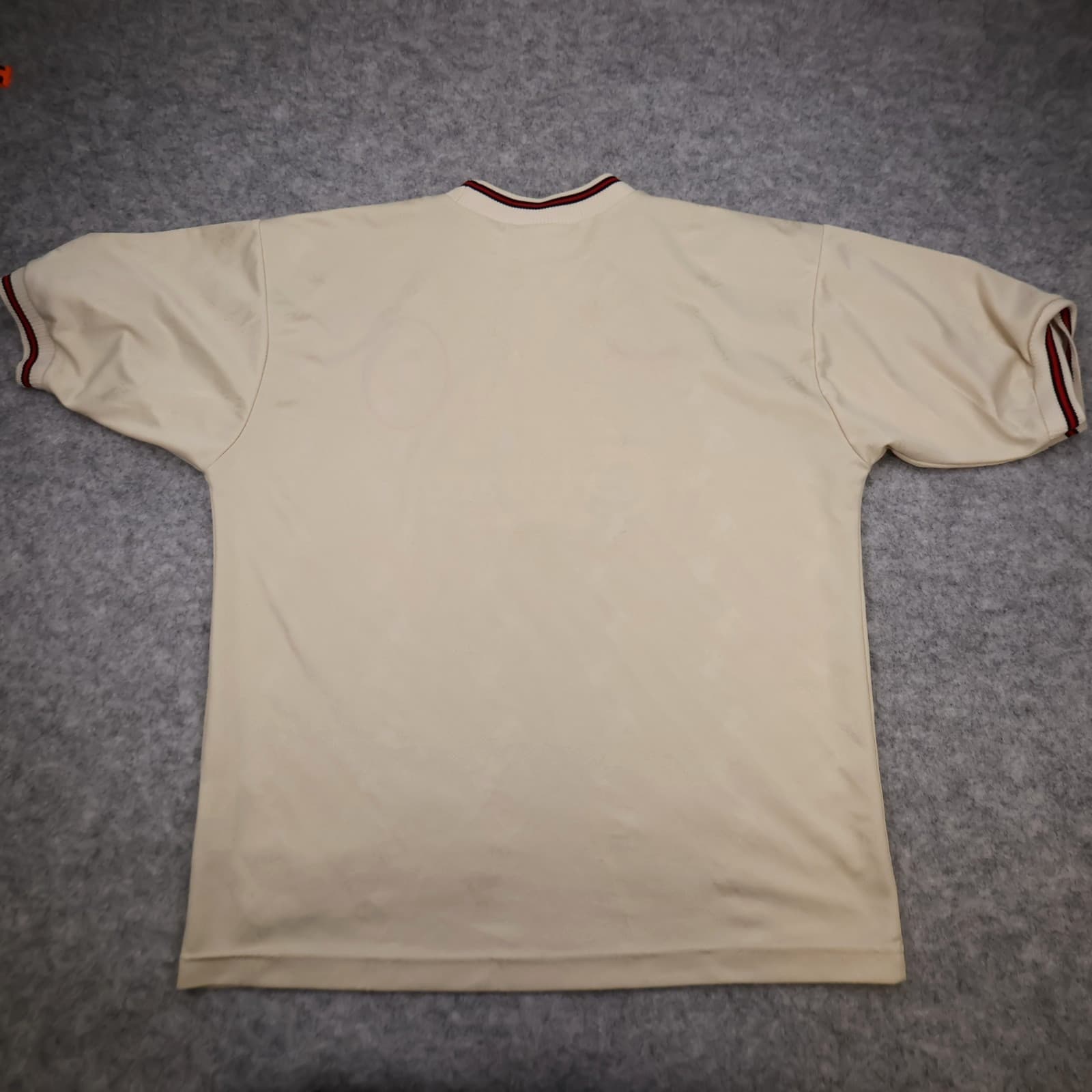 Vintage Liverpool Shirt Large Beige Away Kit 1996 1997 Reebok Jersey 42/44 photo 2