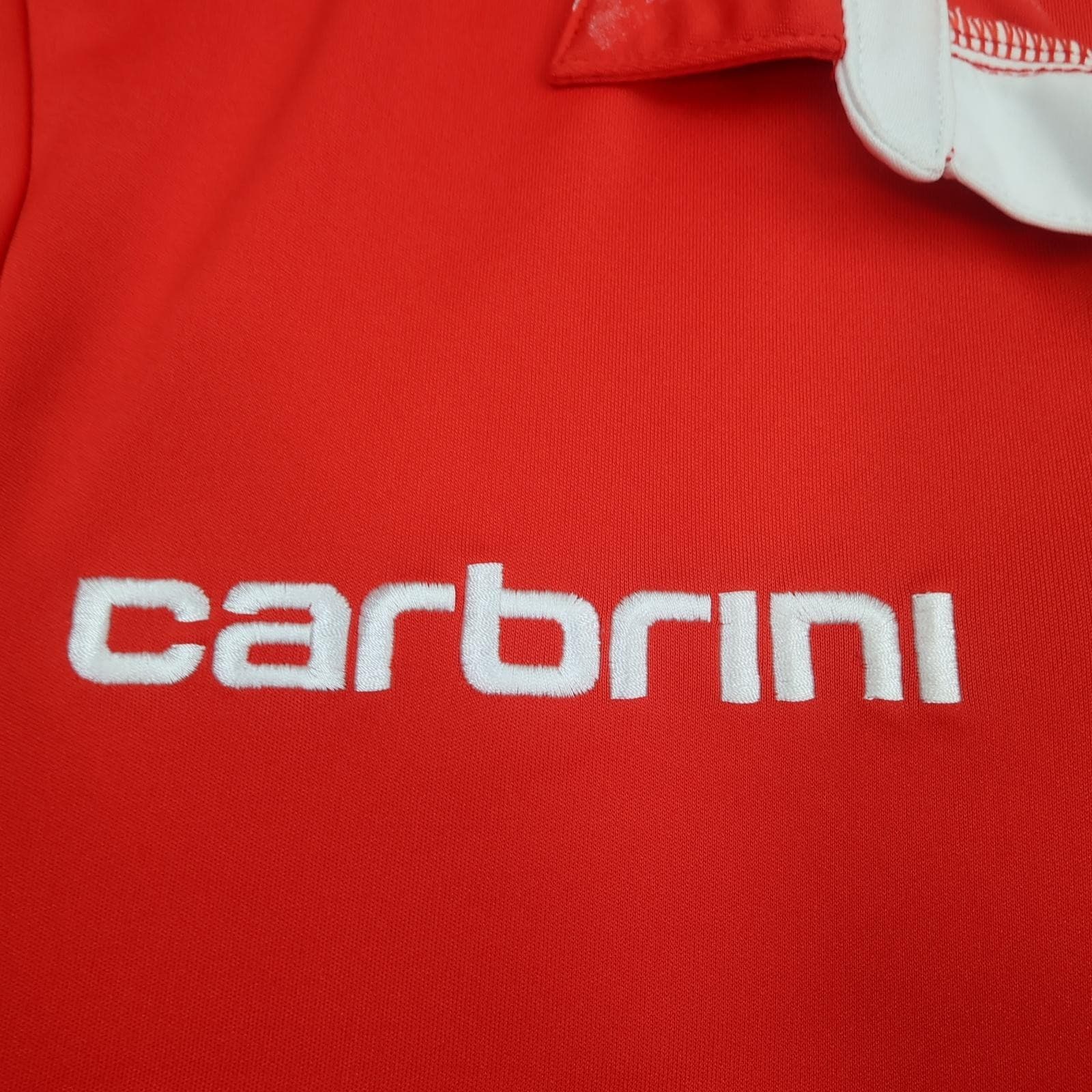 Crewe Alexandra Shirt Mens Small Red Home 2012 2013 Carbrini Mornflake Jersey photo 4