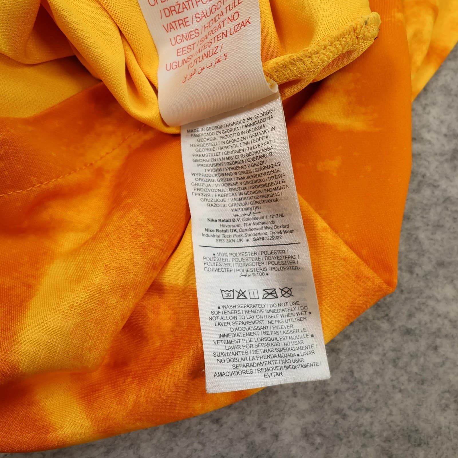 Netherlands Home Shirt Kids Large 12-13 Years 2022 2023 Nike Soccer Jersey photo 12