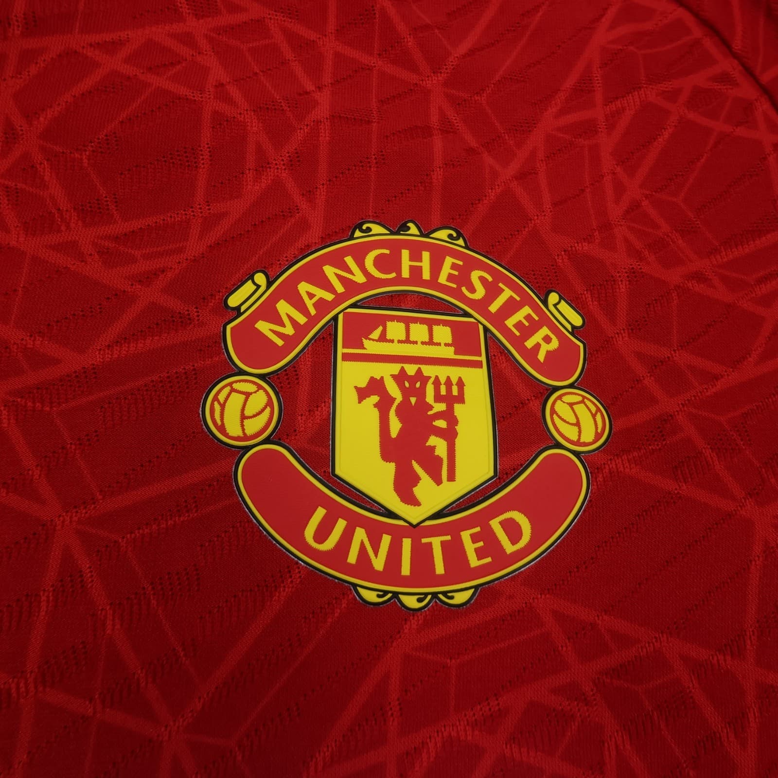 Manchester United Shirt Large Red Home Kit 2023 2024 Adidas Jersey Heat Ready photo 6
