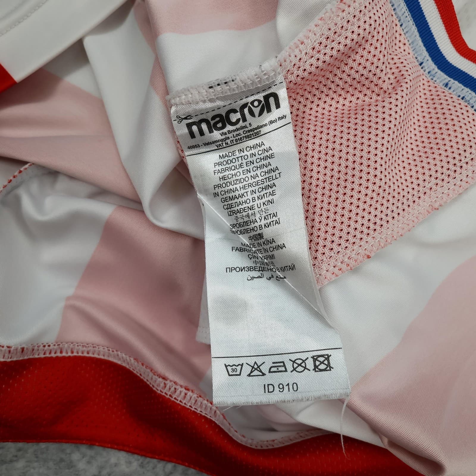 Stoke City Shirt Mens Medium Red Home Kit 2017 2018 Macron Jersey Soccer Jersey photo 13