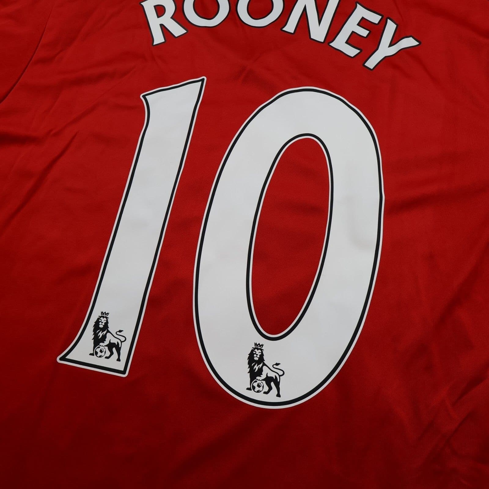 Manchester United Shirt Large Red Home Kit 2015 2016 Adidas Jersey Wayne Rooney photo 6