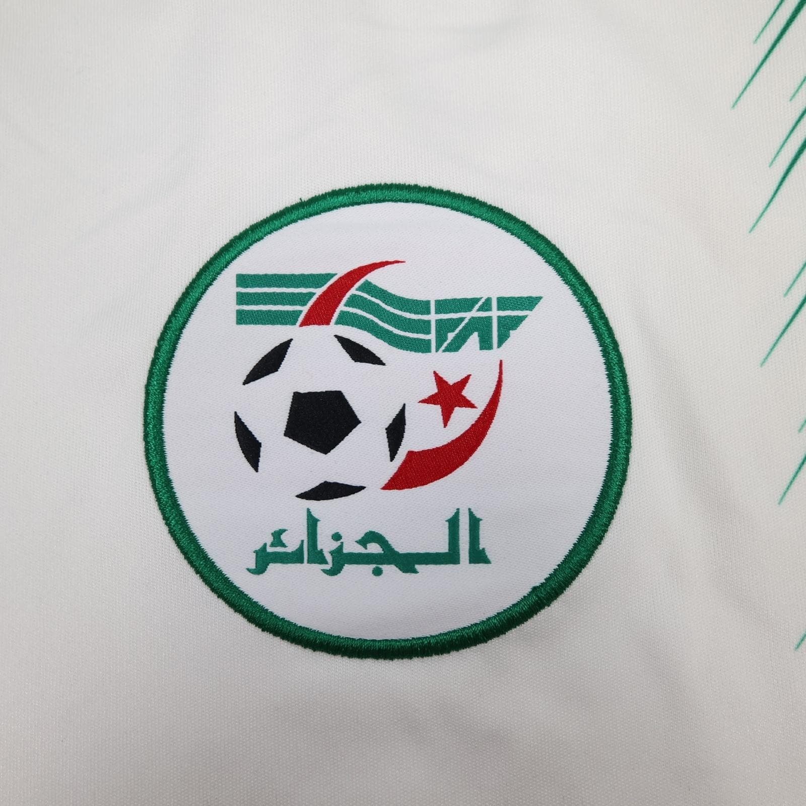 Algeria Home Shirt Mens Large White 2022 2023 Football Adidas AEROREADY Jersey photo 5