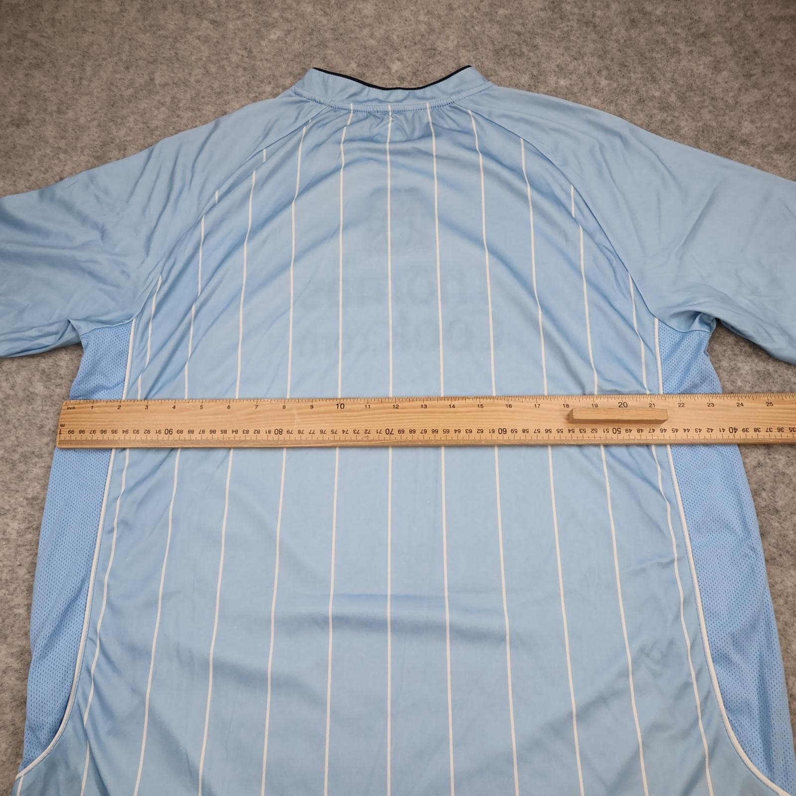 Manchester City Shirt Mens 2XL Blue Home 2007 2008 Le Coq Sportif Thomas Cook photo 7