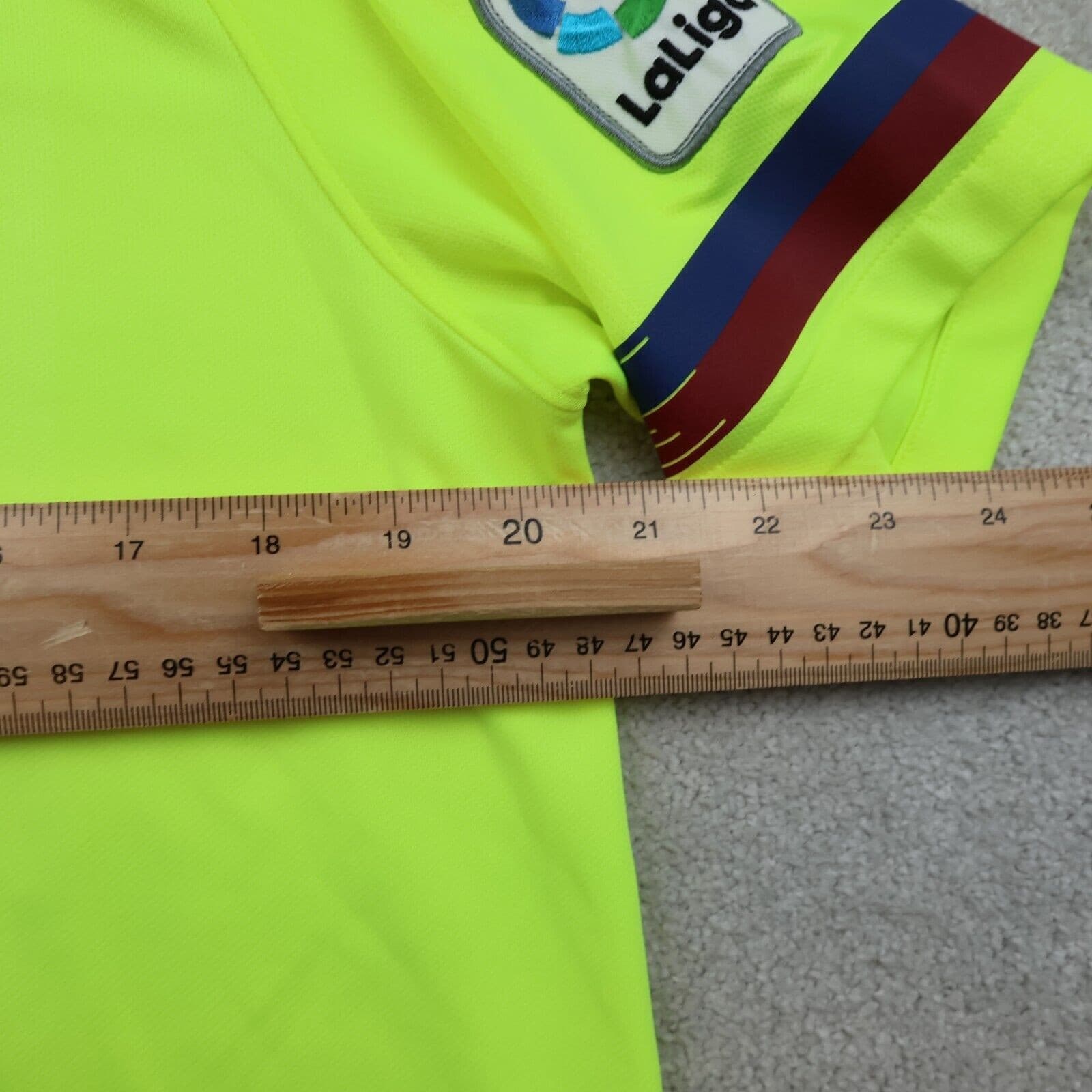 Barcelona Shirt Large Yellow Third Kit 2014 2015 Nike Soccer Jersey Lionel Messi photo 13