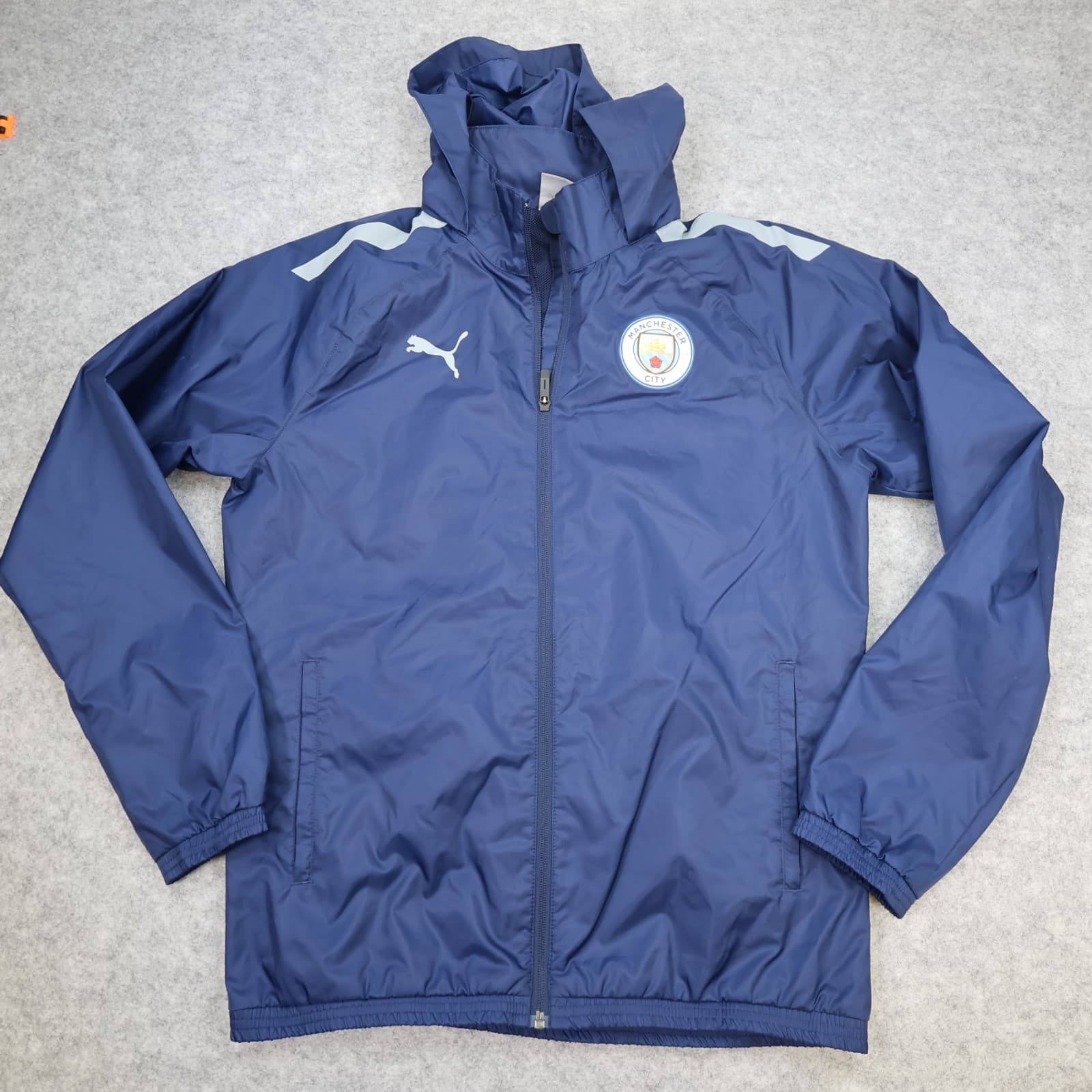 Manchester City Jacket Medium Navy Training Rain Nike Mens Football 2022
