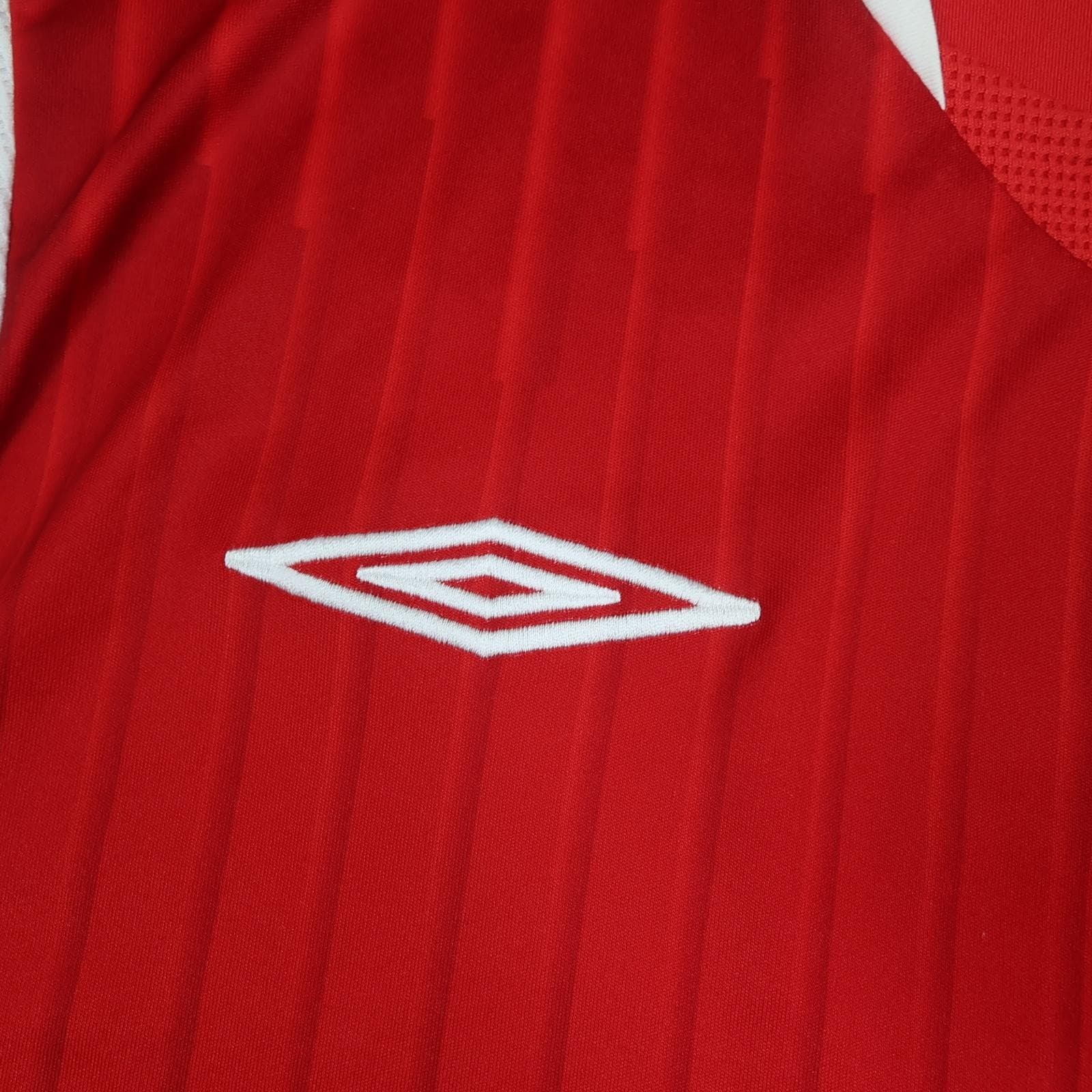 Nottingham Forest Shirt Mens XL Red Home 2009 2010 EFL Football Umbro Jersey photo 5