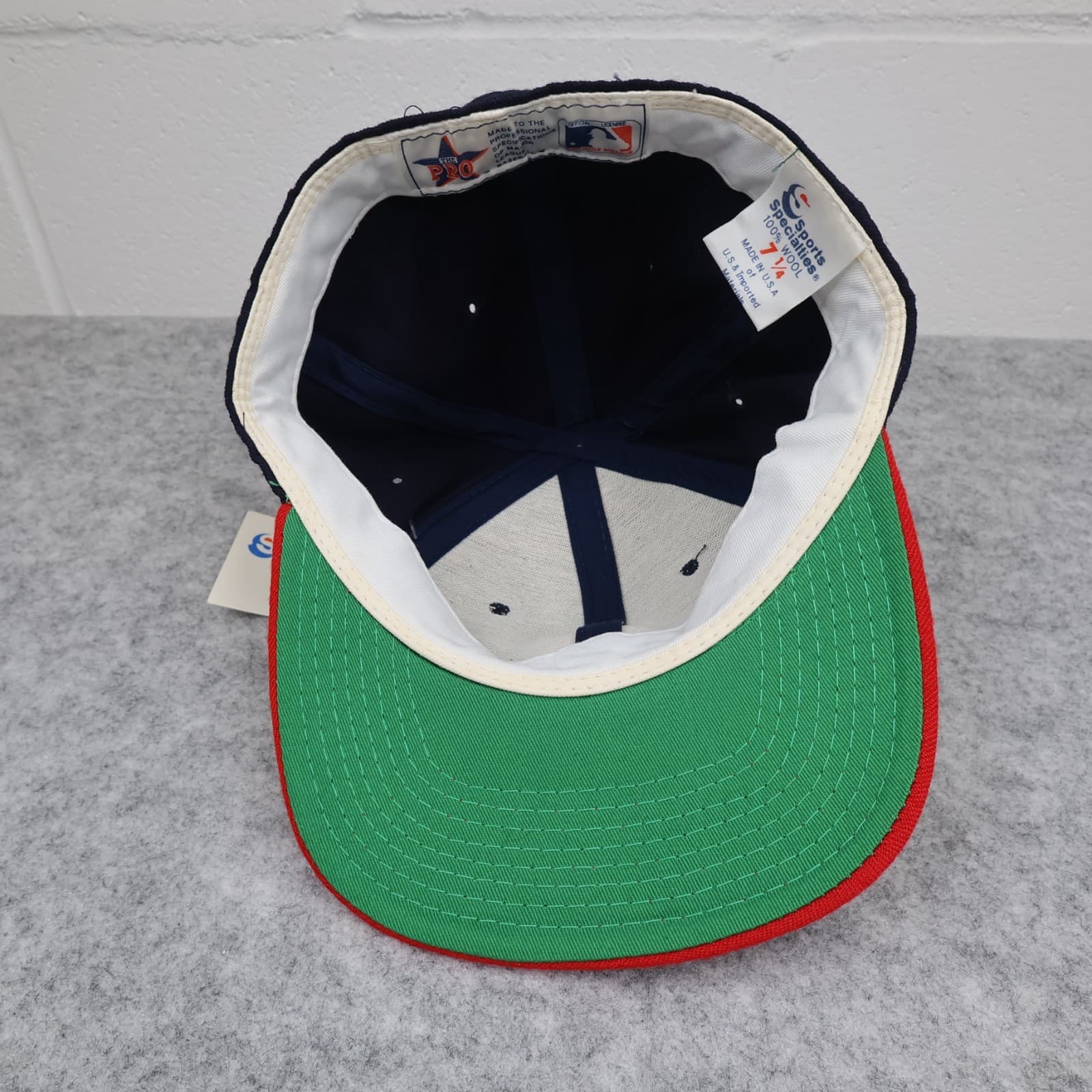 Anaheim Angels Sports Specialties Cap Hat 7 1/4 Mens Vintage MLB Wool Hat Plain photo 8