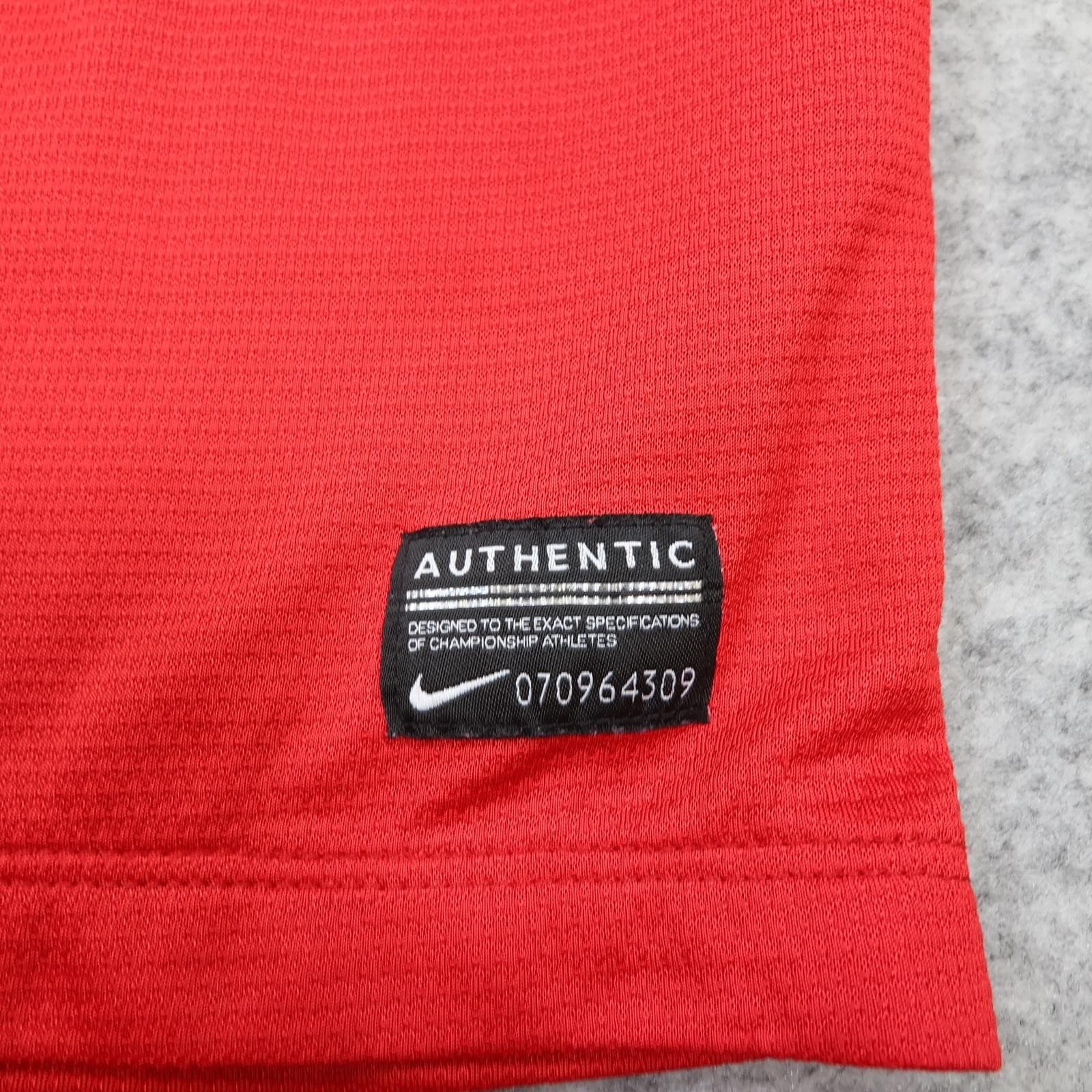 Manchester United Shirt Mens Large Red Home 2013 2014 Football Nike V Persie 20 photo 6