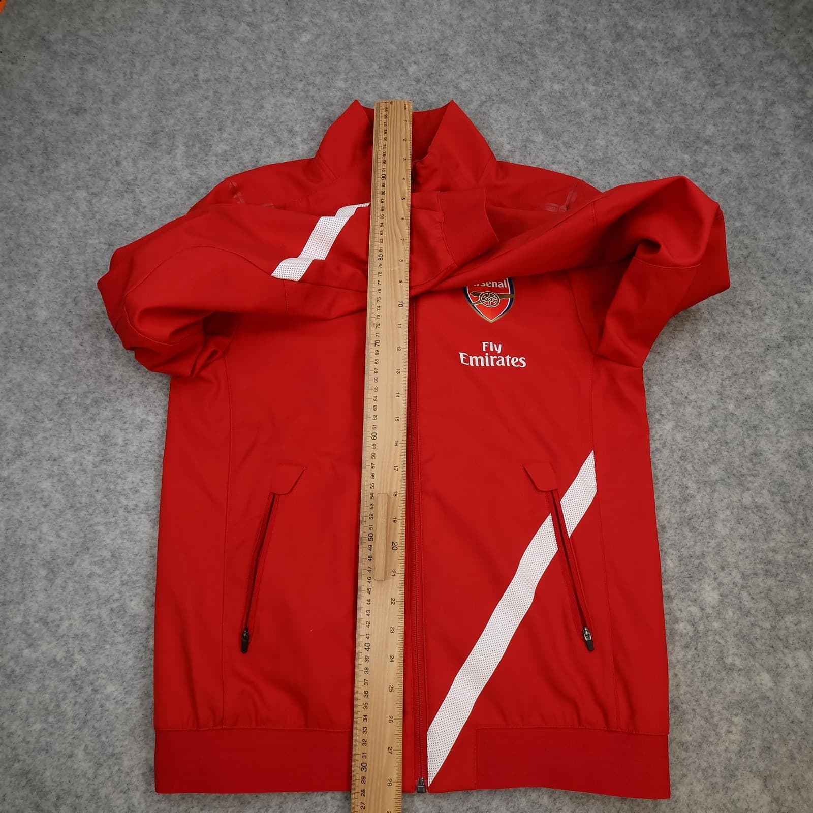 Arsenal Jacket Mens Small Red EPL Football Nike Tracksuit Training 2011 2012 photo 10