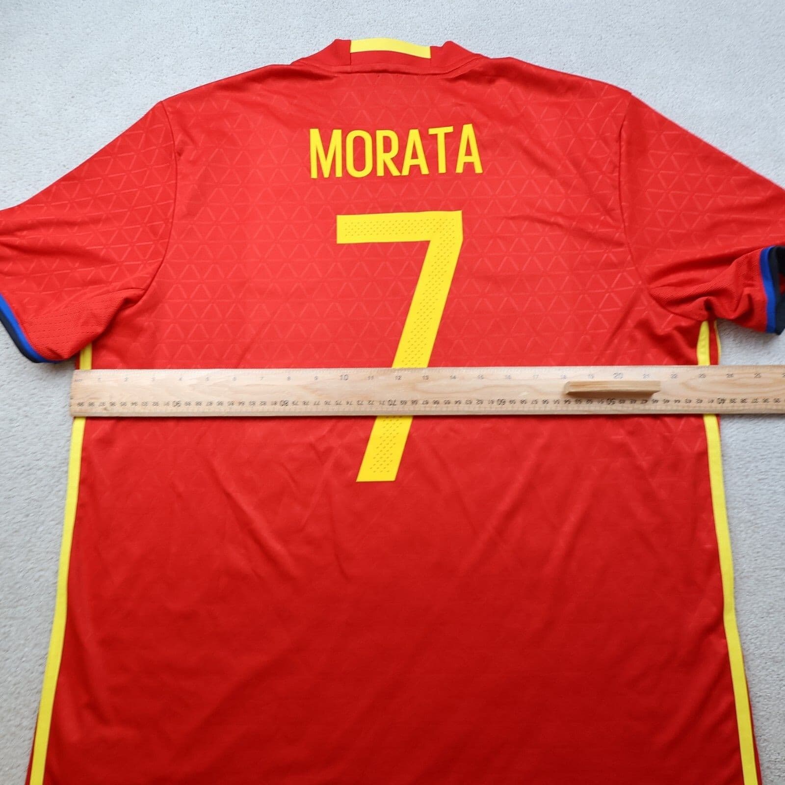 Spain Football Shirt Extra Large Red Home Adidas 2016 2017 España Jersey Morata photo 6