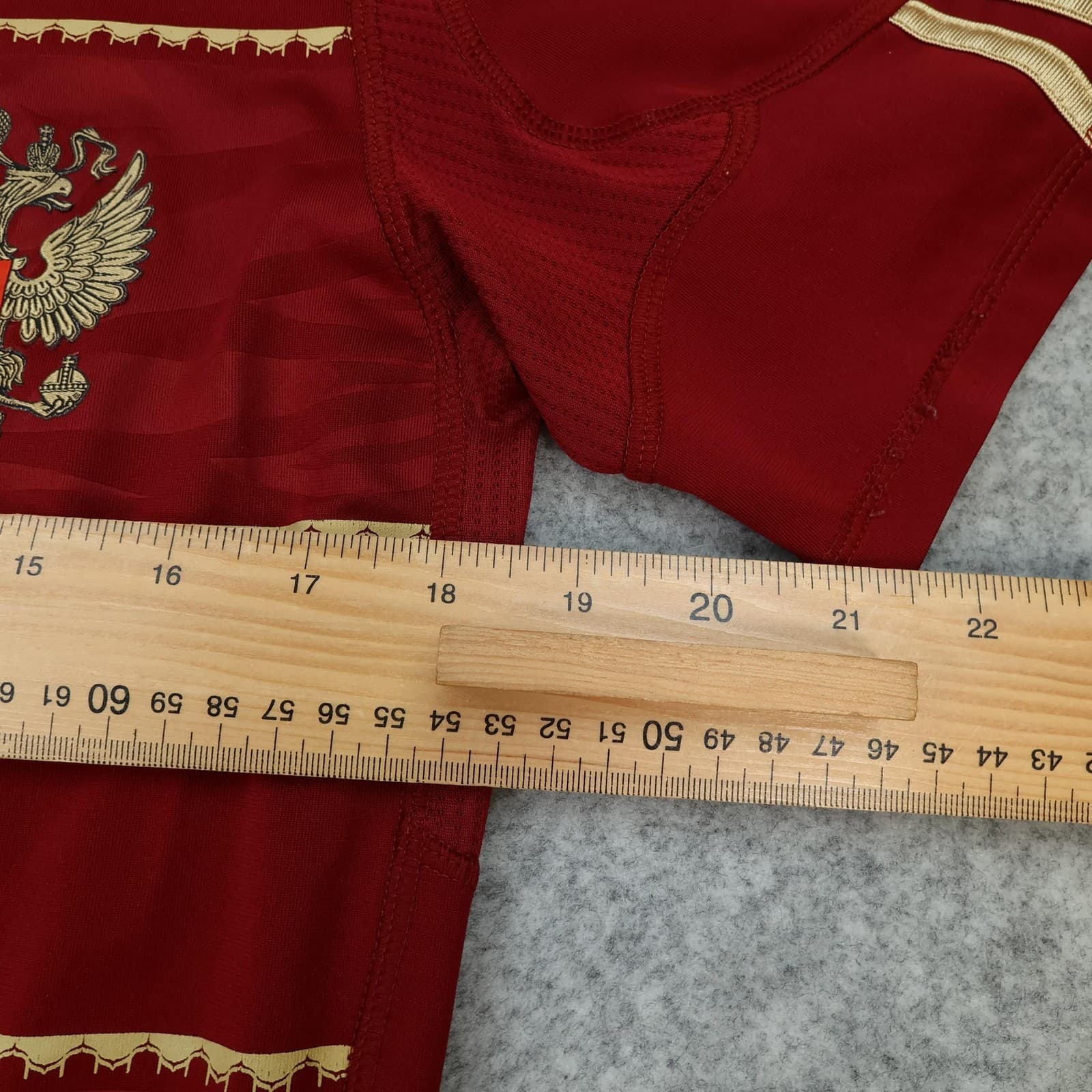 Russia Home Shirt Mens Small Red 2010 2011 Soccer Adidas Climacool Jersey photo 12