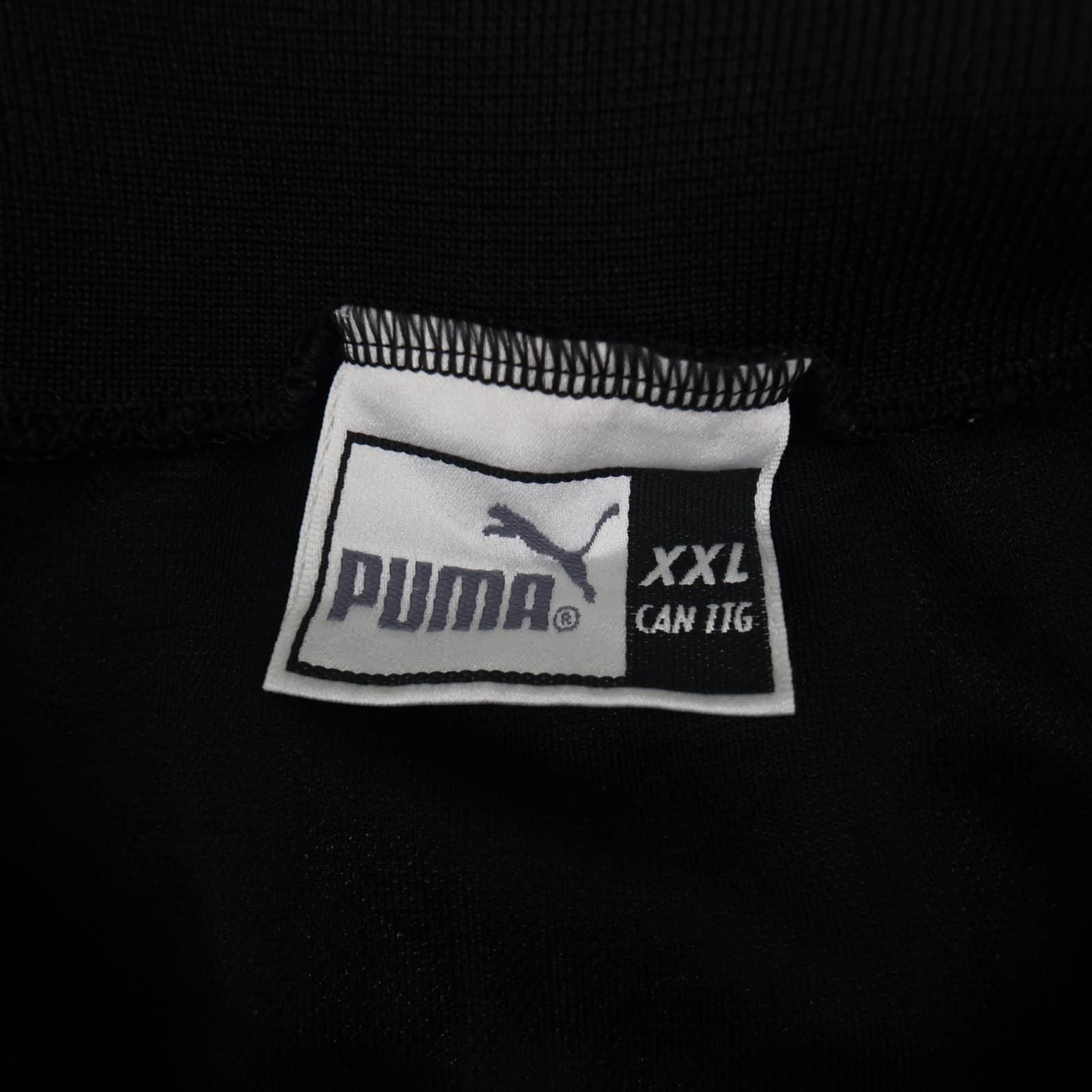 Eintracht Frankfurt Shirt 2XL Black Third Kit Puma Soccer Jersey 1999 2000 Y2K photo 8